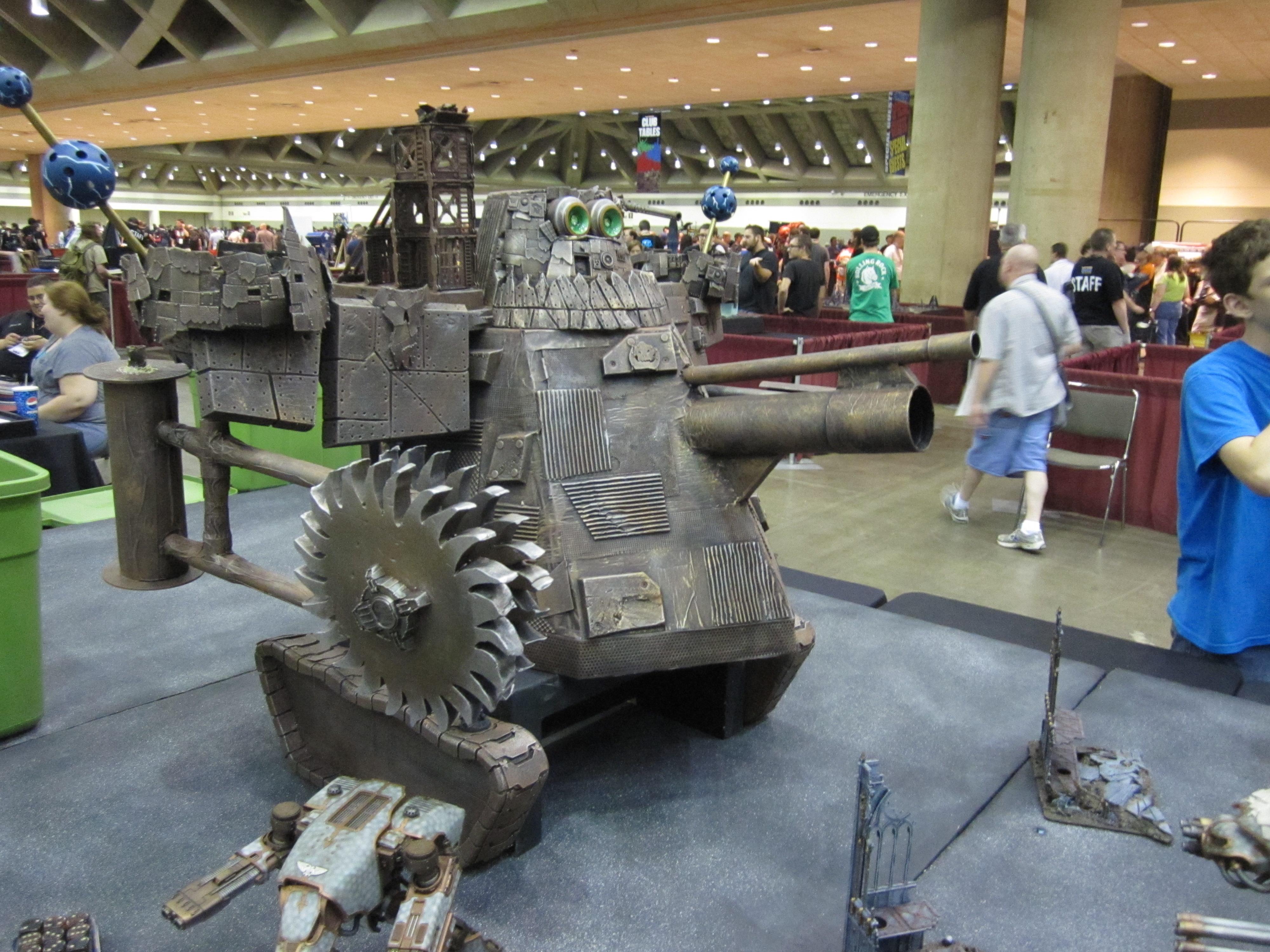 Baltimore Games Day 2010, Fortress, Imperial Guard, Orks, Showcase Comics, Siege Of The Emperor's Forge, Terrain