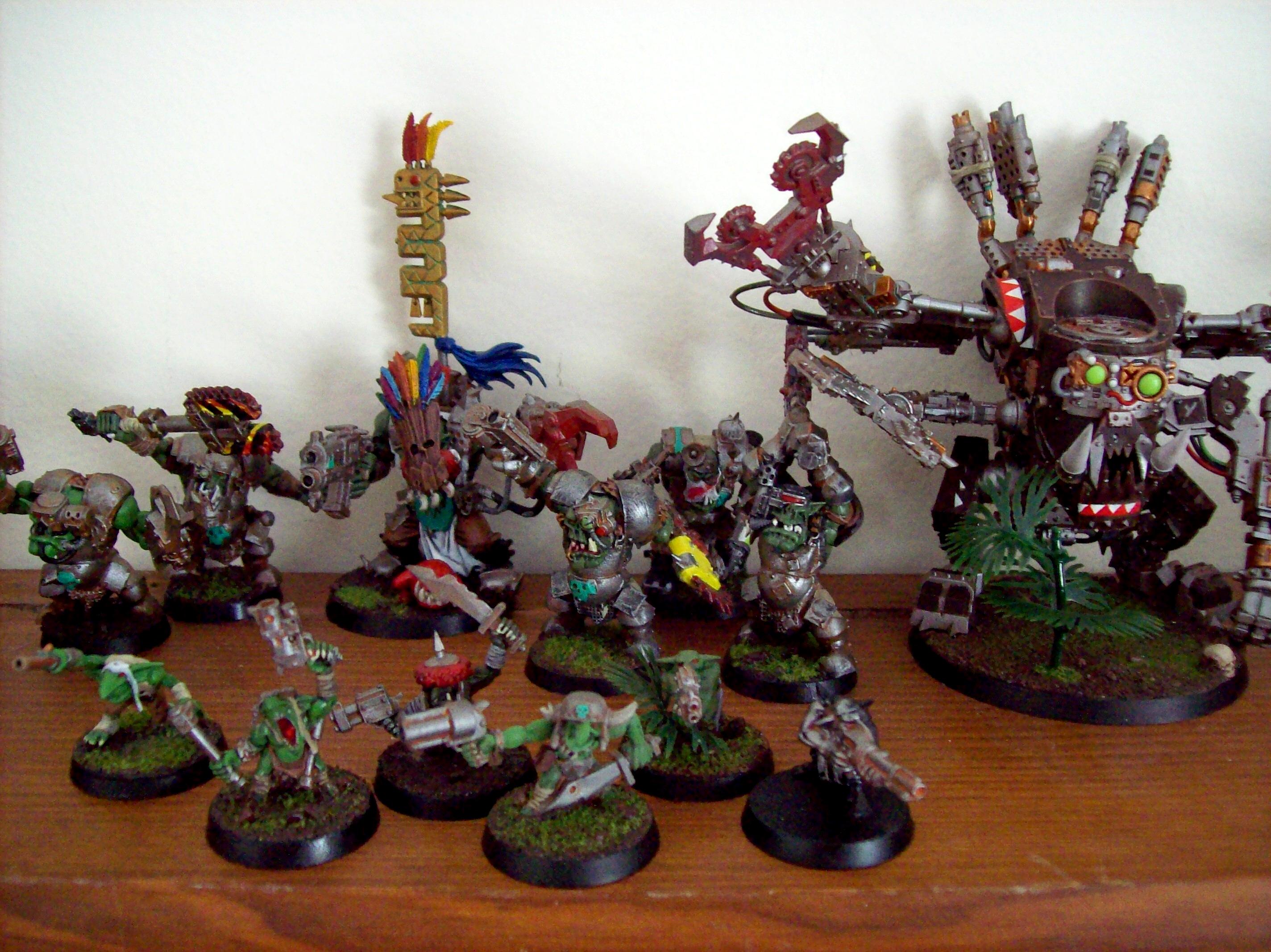 Dredd, Grots, Orks, Snakebite, Waaagh!