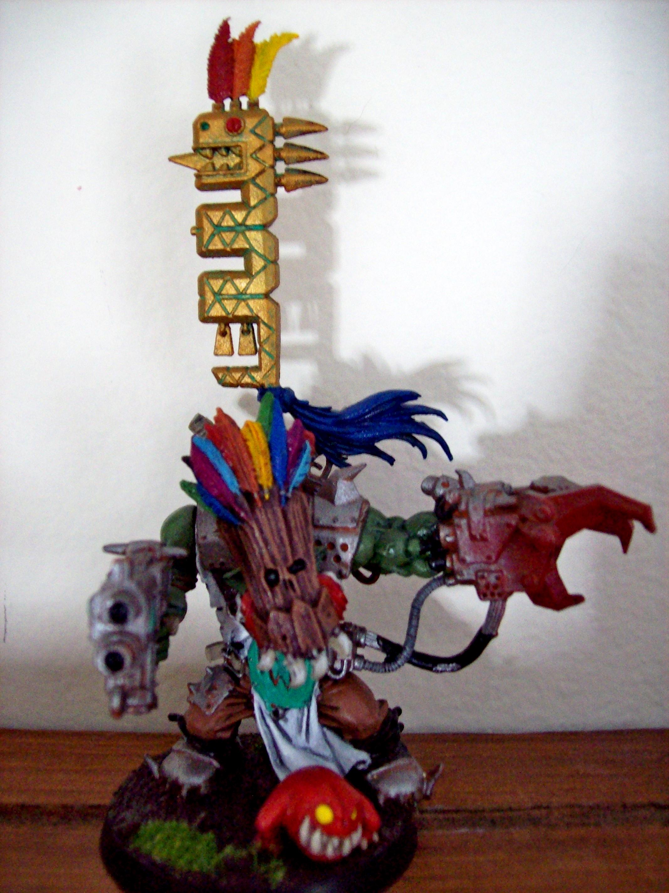 Orks, Powa Klaw, Squigs, Warboss