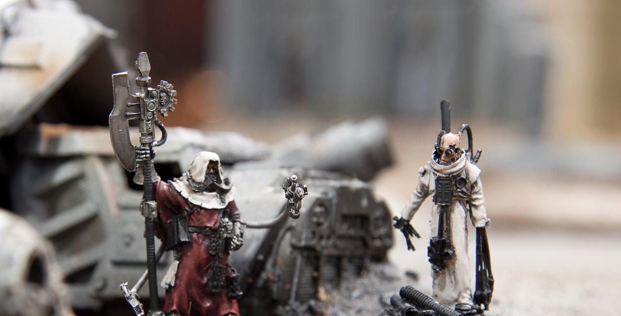 Adeptus Mechanicus, Admech, Warhammer 40,000, White