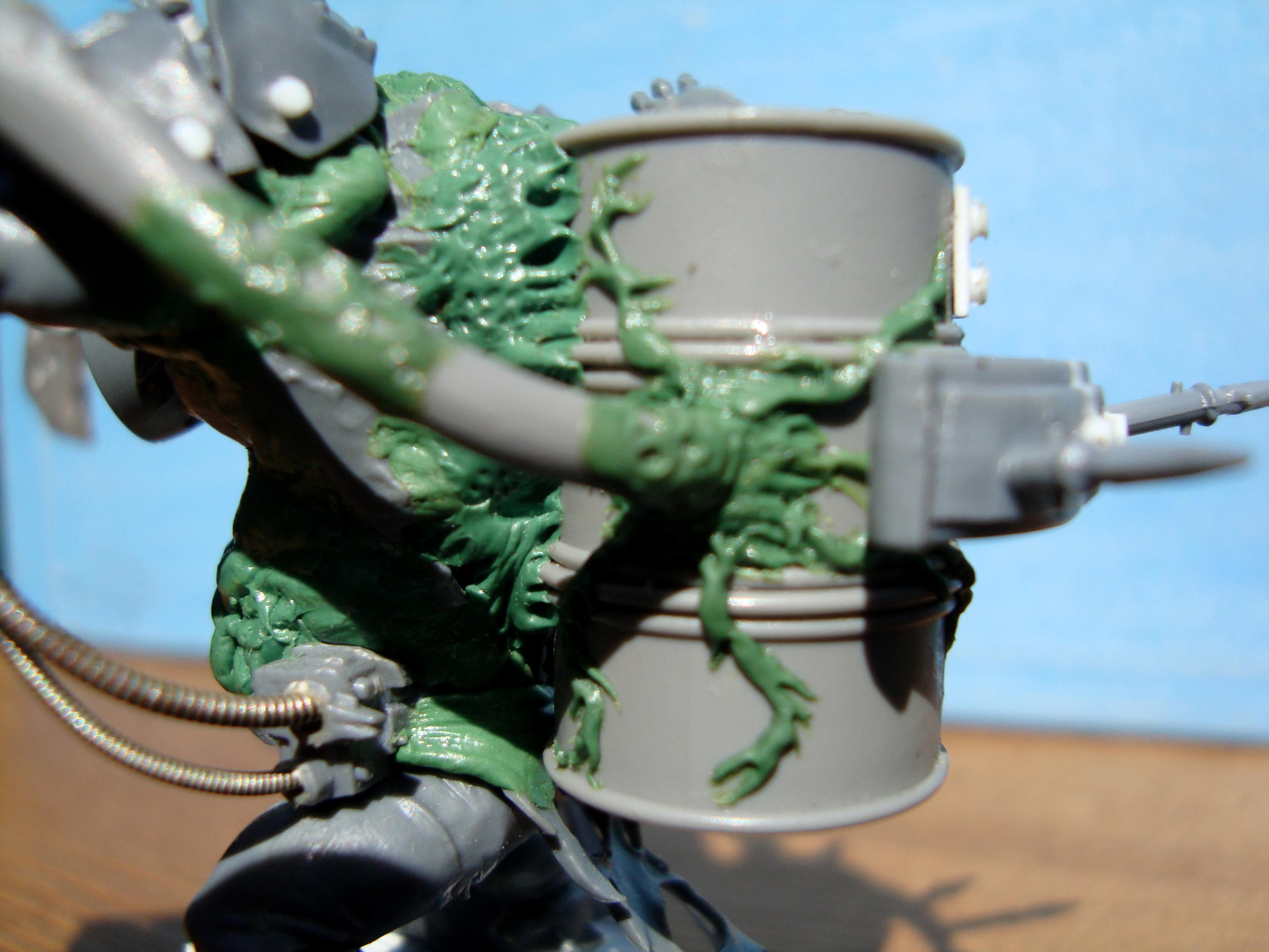 Conversion, Nurgle, Orks, Warhammer 40,000, Work In Progress
