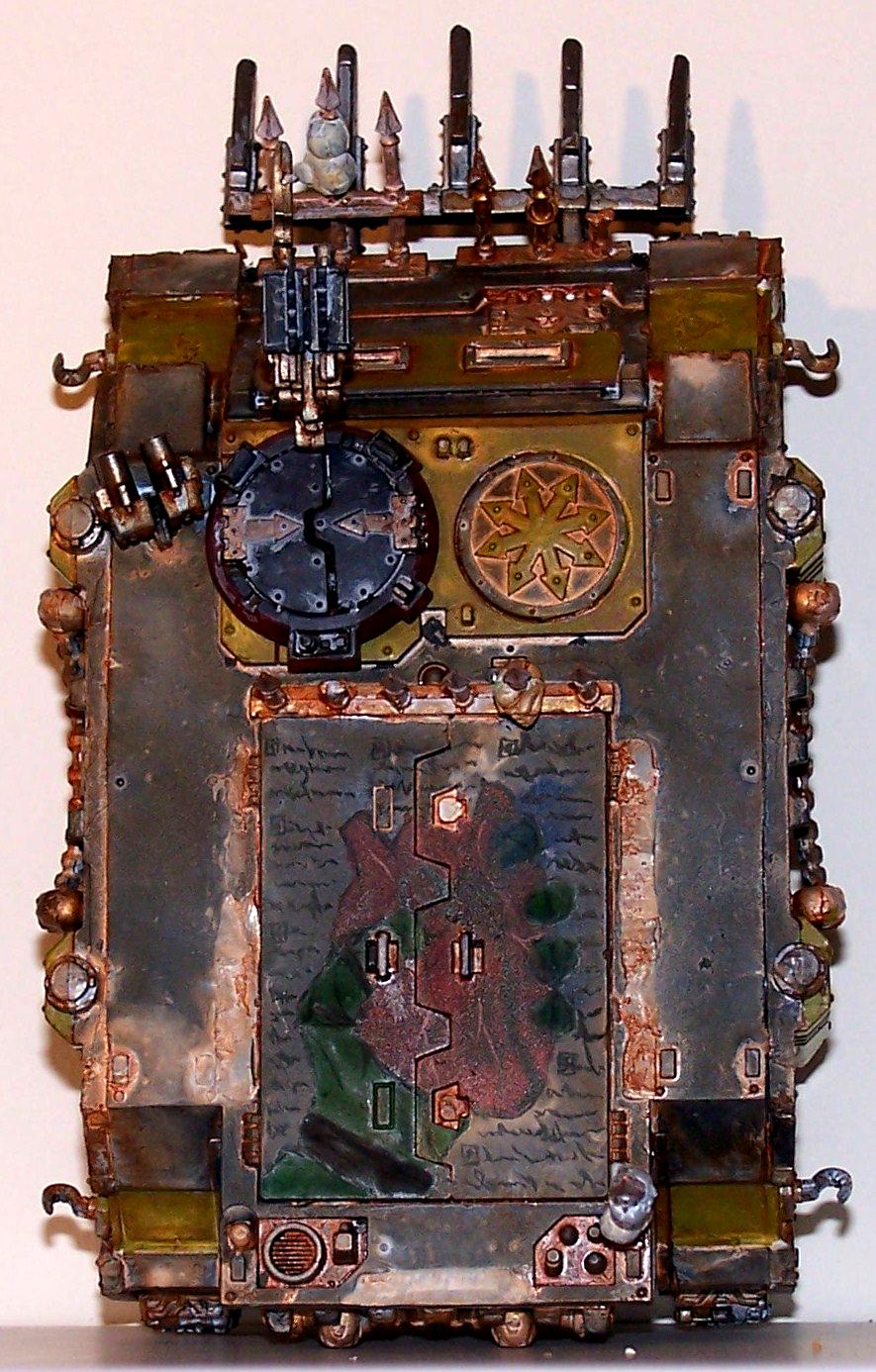 Black Hand, Chaos, Chaos Space Marines, Rhino, Silvermk2, Warhammer 40,000
