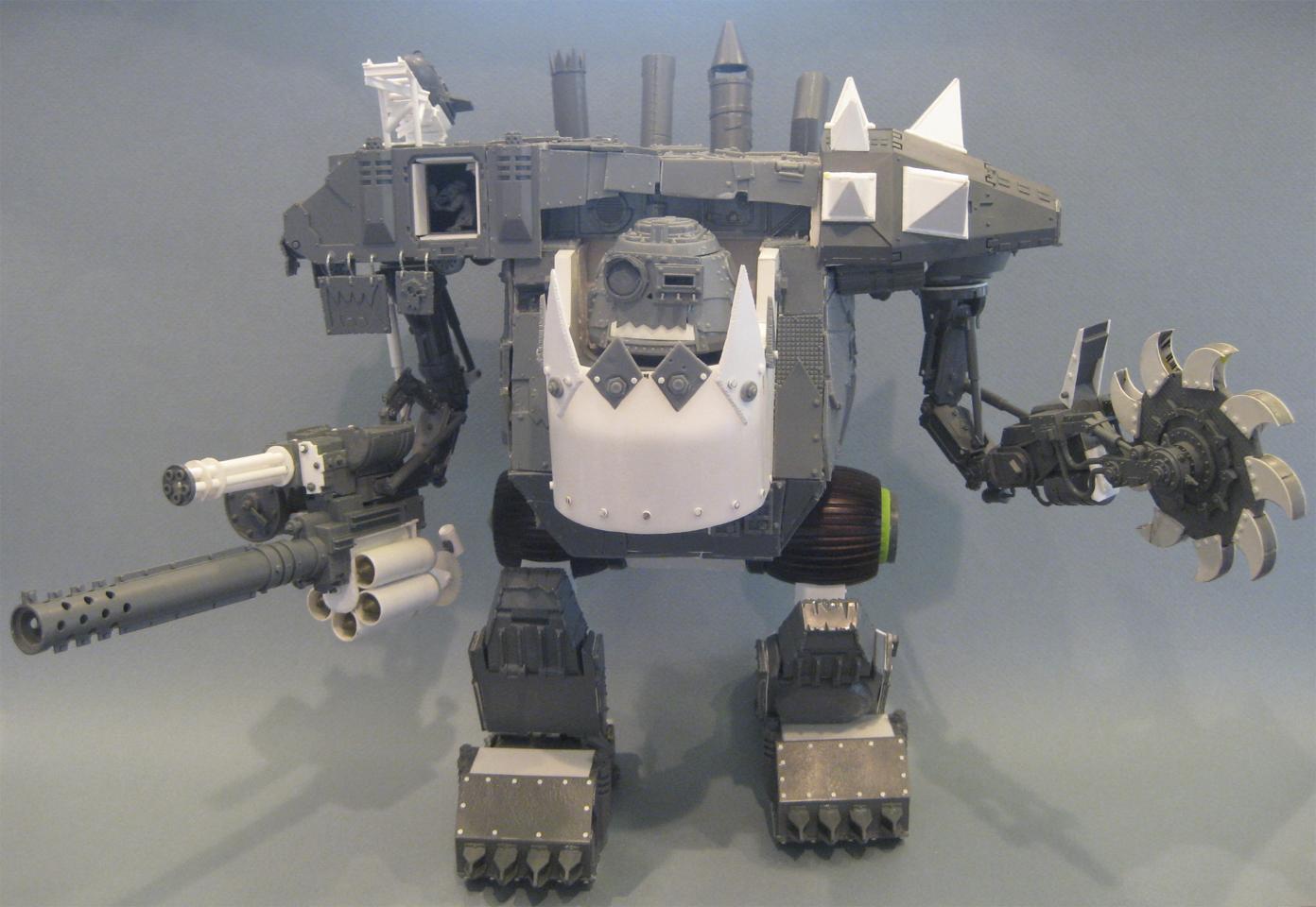 Conversion, Orks, Stompa, Work In Progress