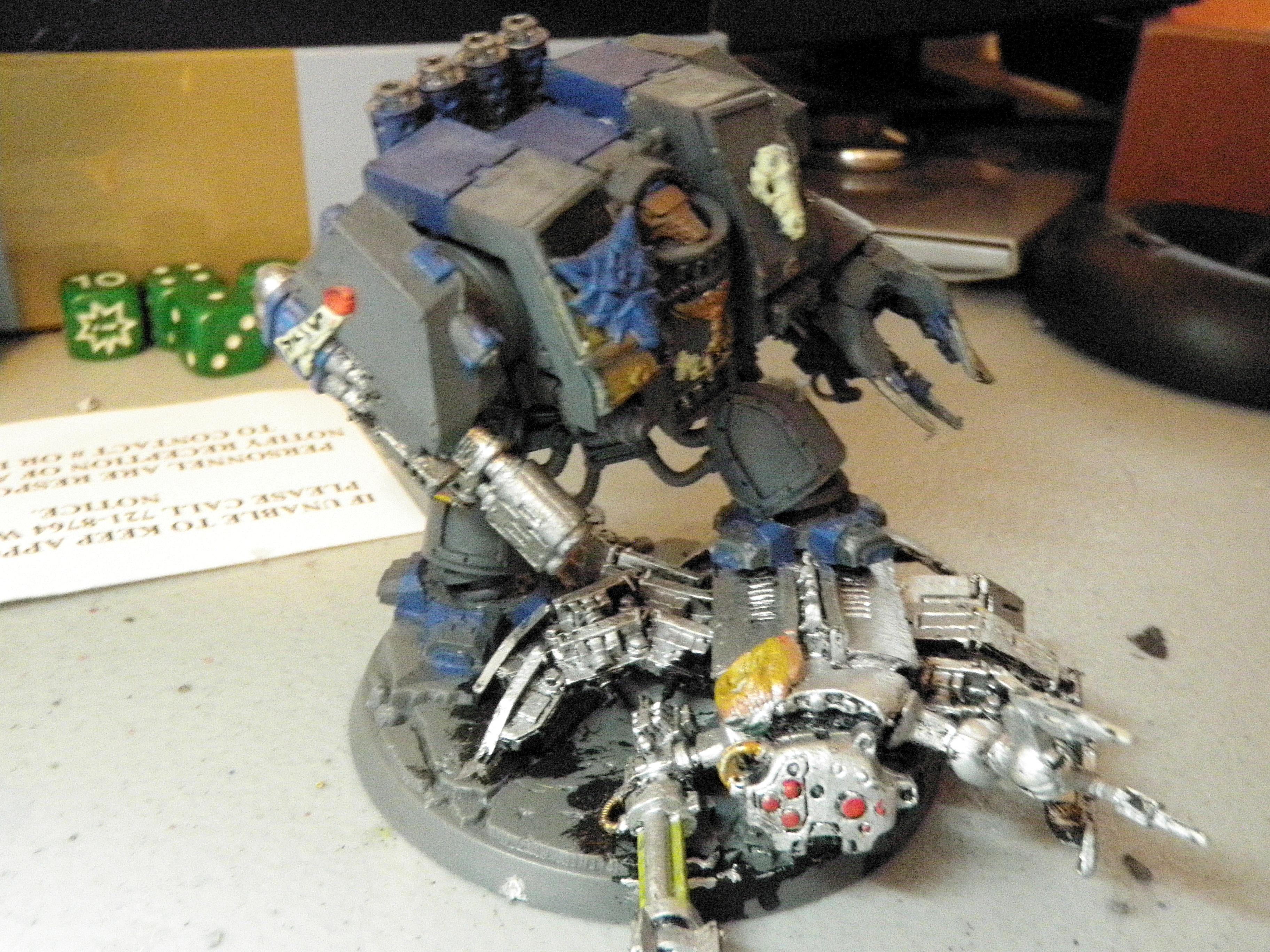 Conversion, Dreadnought, Space Wolves, Work In Progress