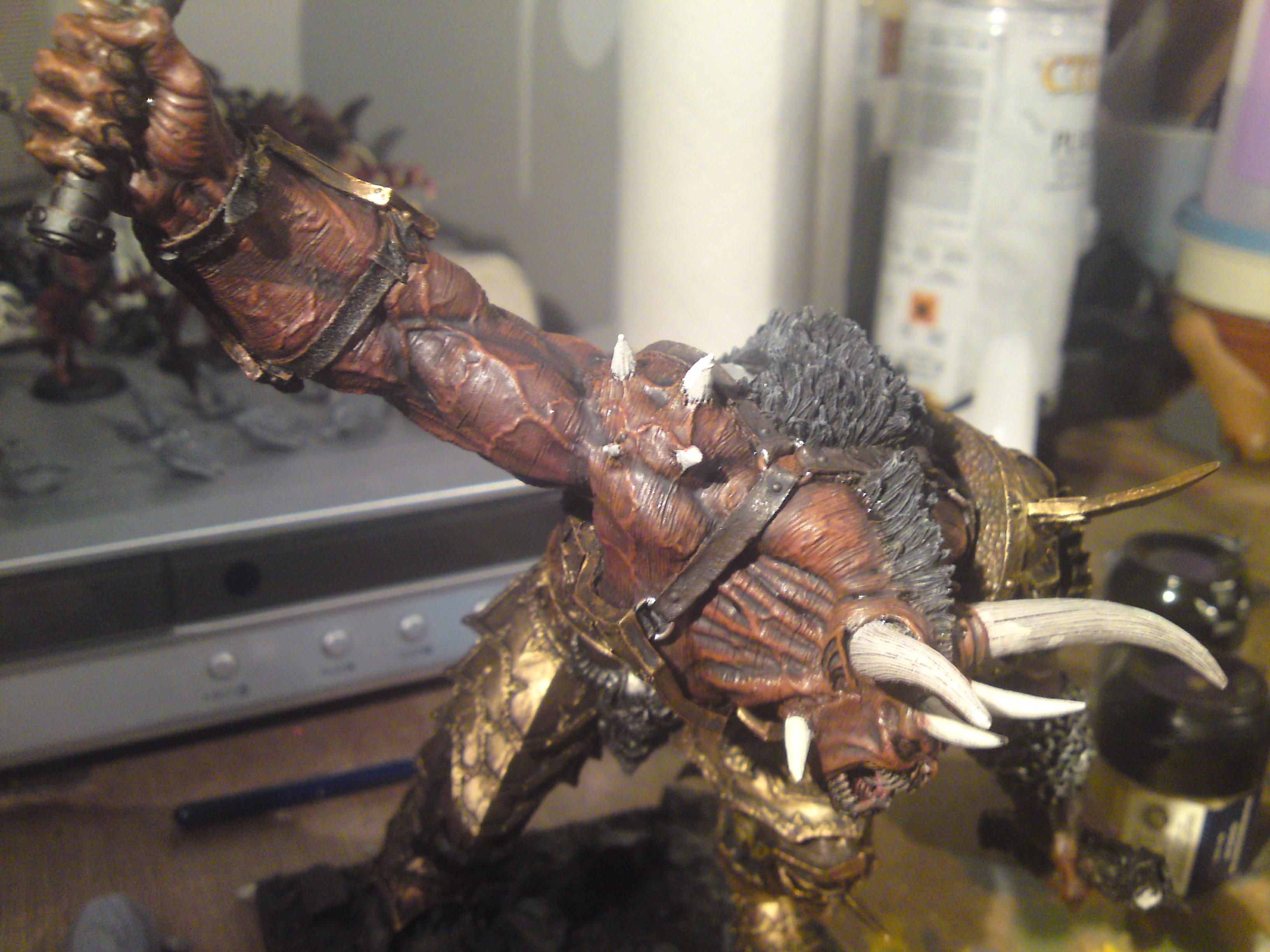 Bloodthirster, Chaos, Daemons, Forge World, Khorne, Work In Progress
