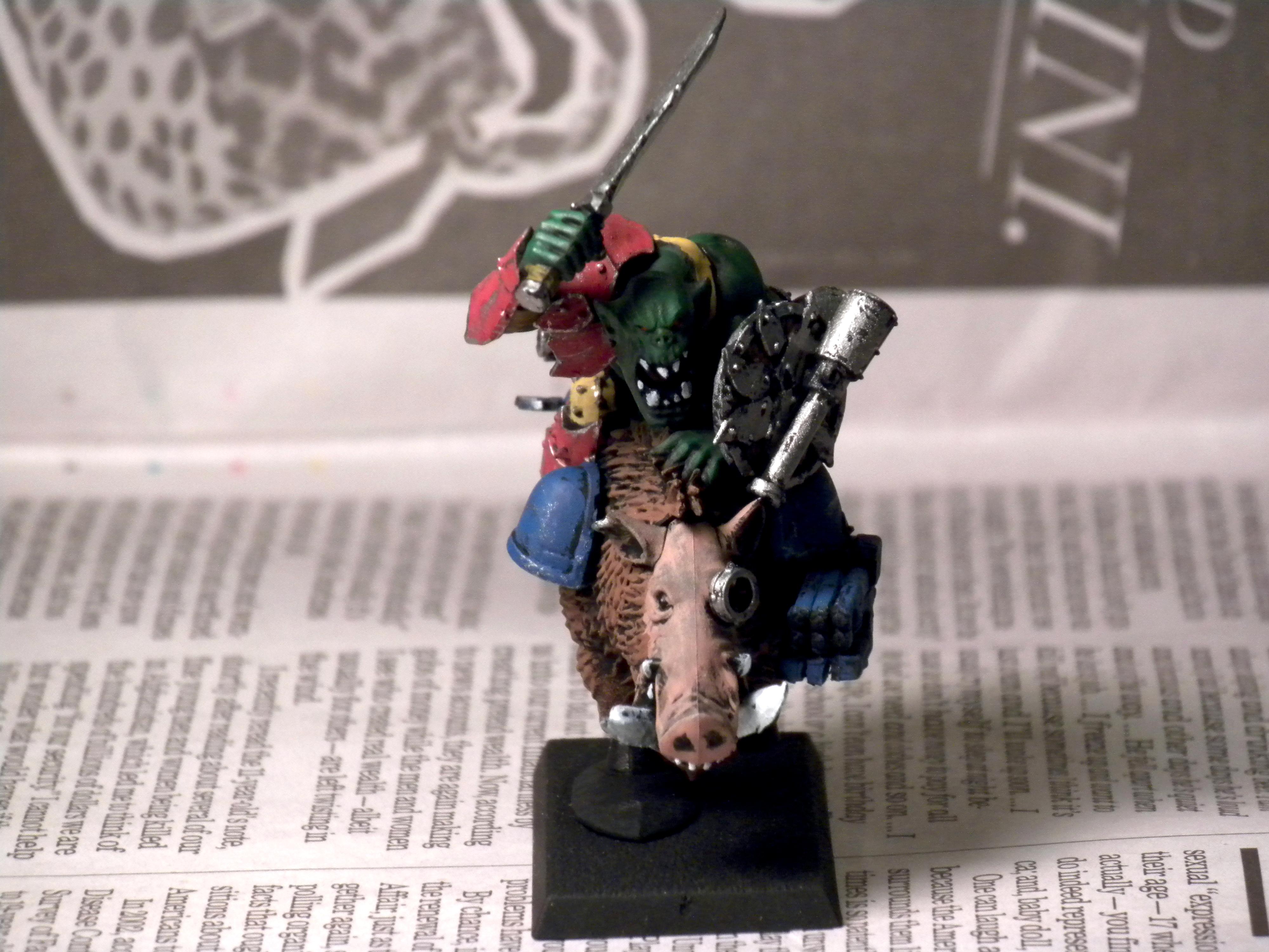 Conversion, Orks, Warbike, Warboar
