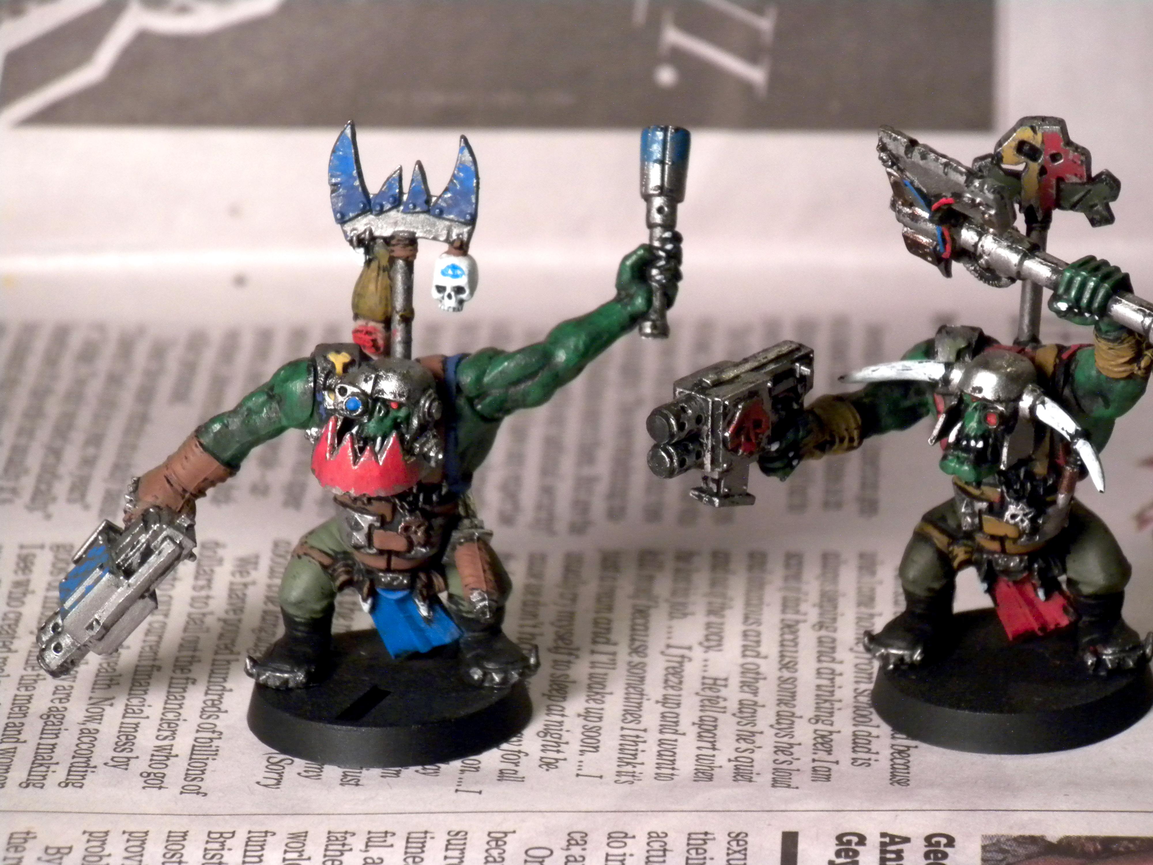 Nob, Orks, Mob Nobz Front