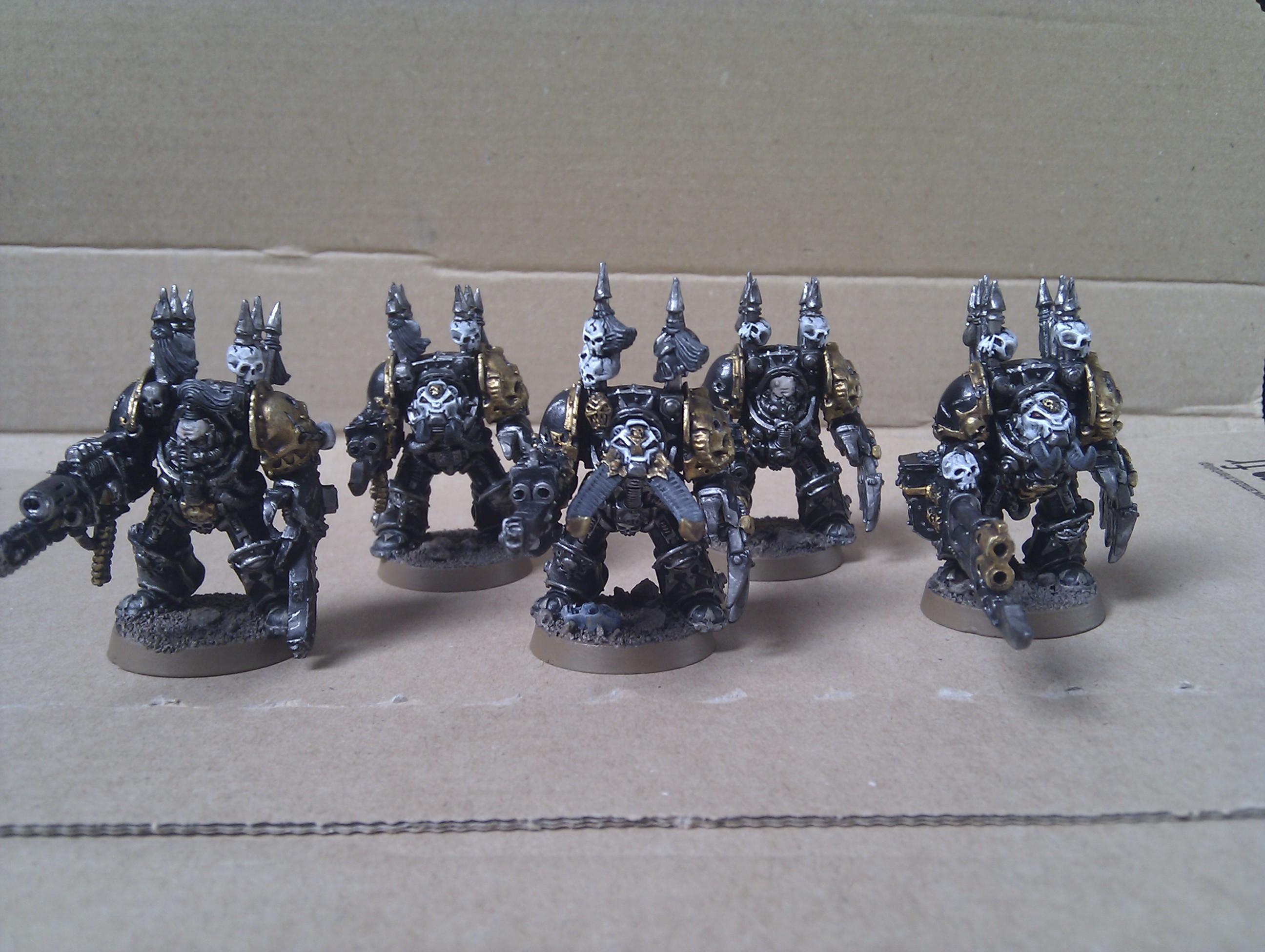 Black Legion, Chaos, Chaos Space Marines, Terminator Armor