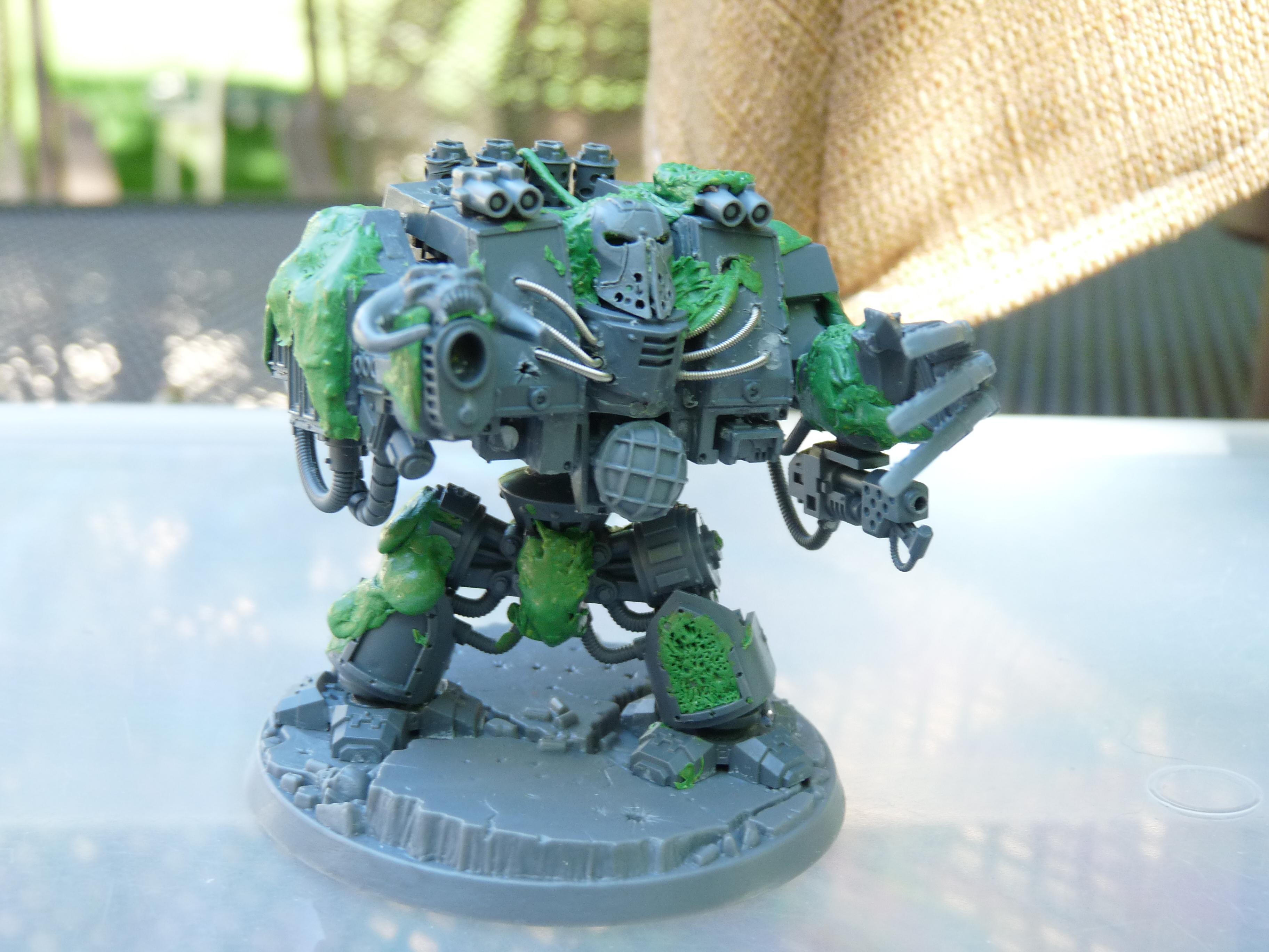 Chaos, Chaos Space Marines, Conversion, Dreadnought, Nurgle