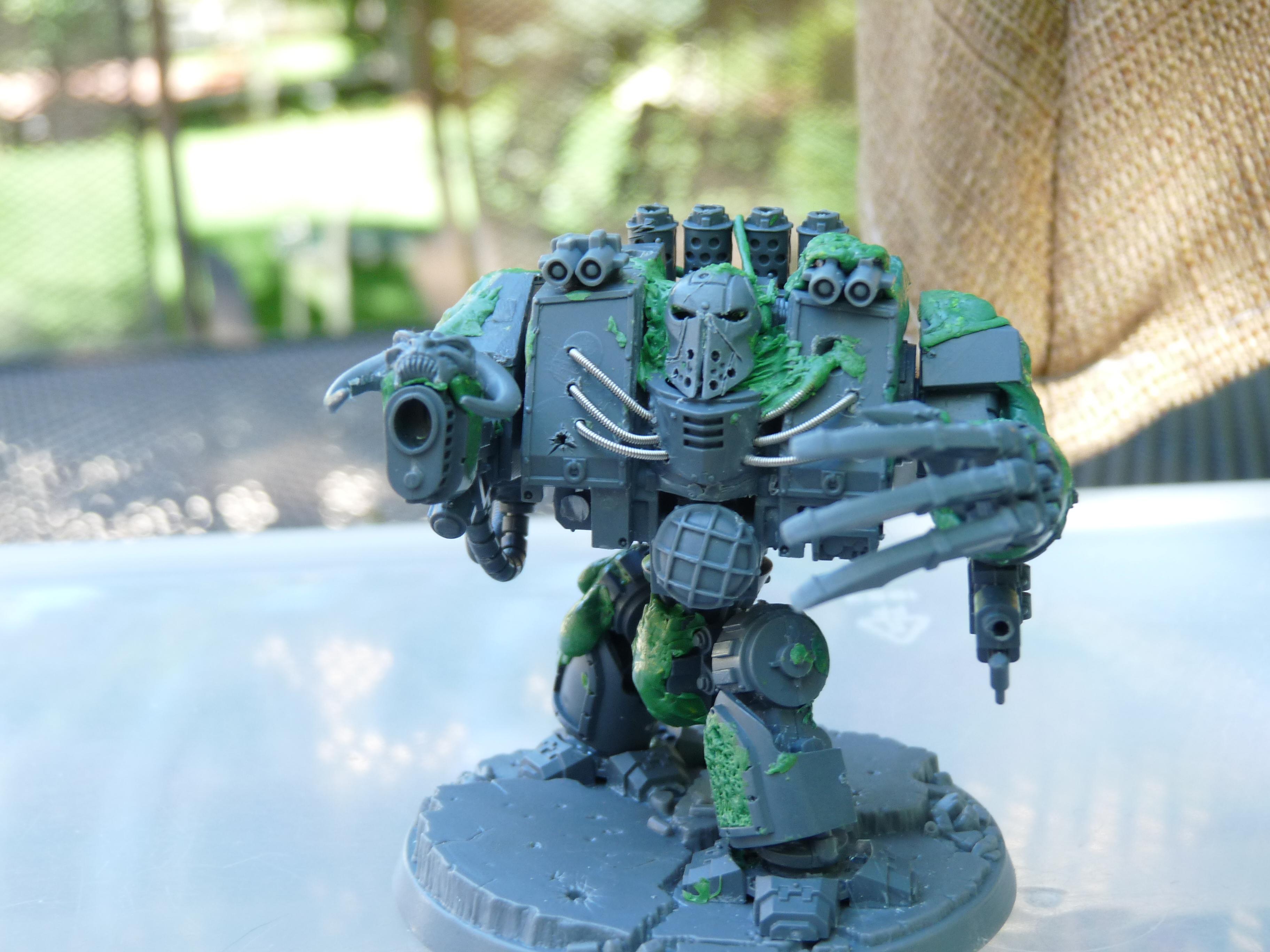 Chaos, Chaos Space Marines, Conversion, Dreadnought, Nurgle