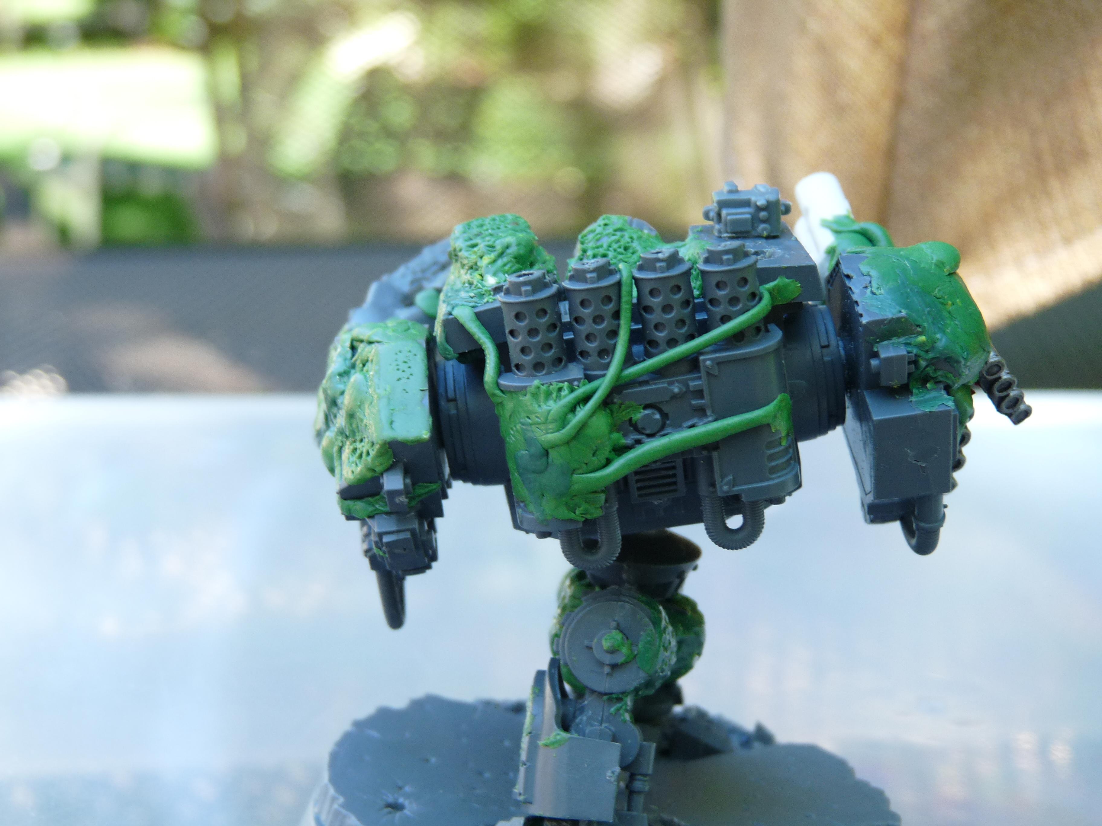 Chaos, Chaos Space Marines, Conversion, Dreadnought, Nurgle