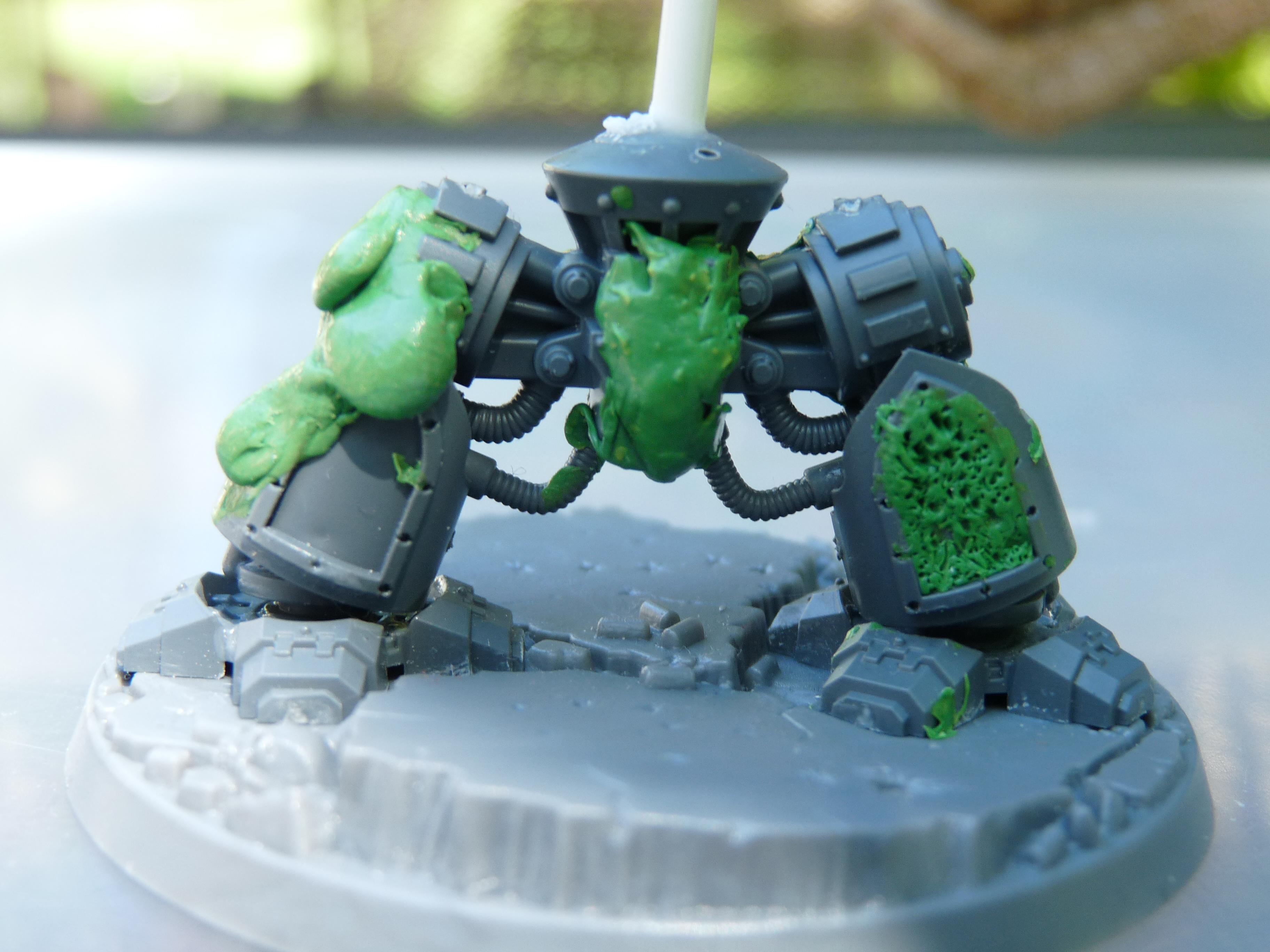 Chaos, Chaos Space Marines, Conversion, Dreadnought, Nurgle