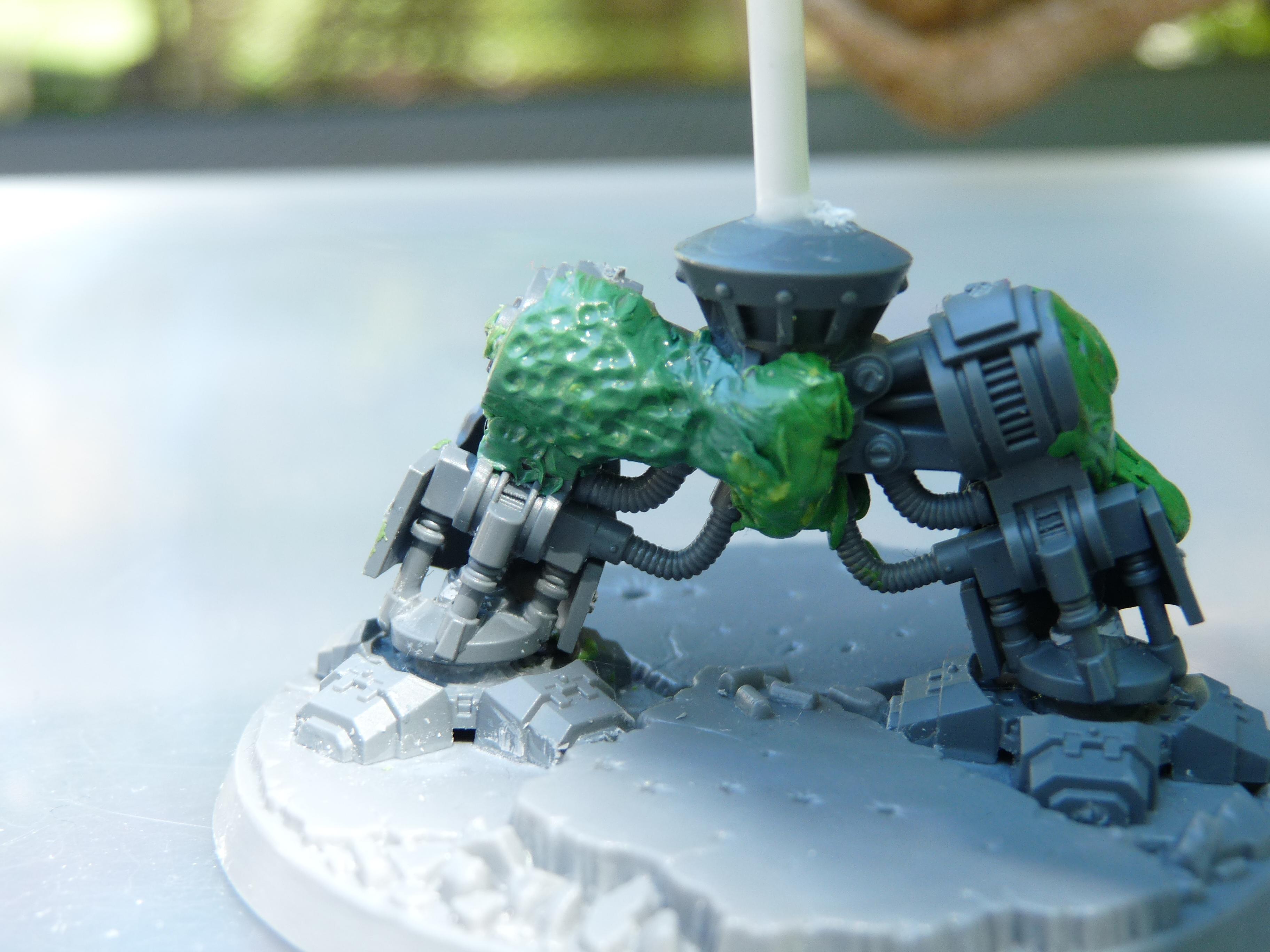 Chaos, Chaos Space Marines, Conversion, Dreadnought, Nurgle