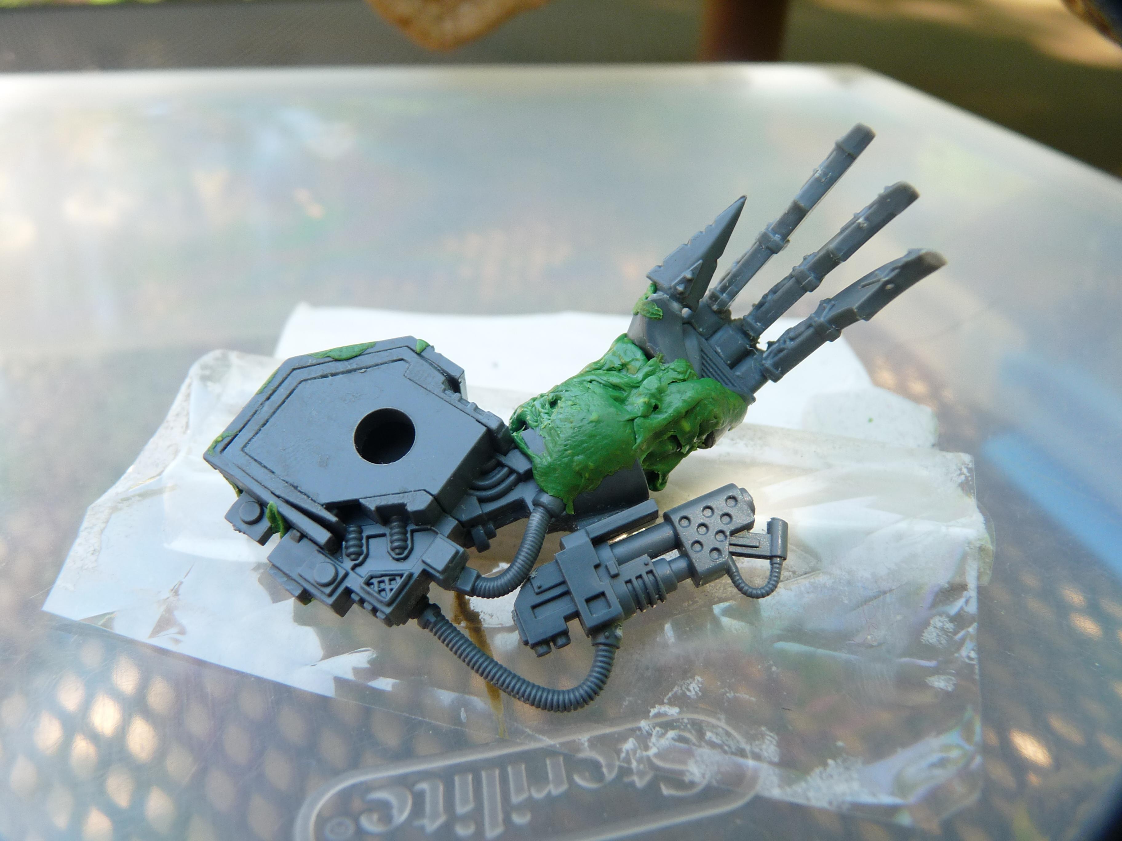 Chaos, Chaos Space Marines, Conversion, Dreadnought, Nurgle