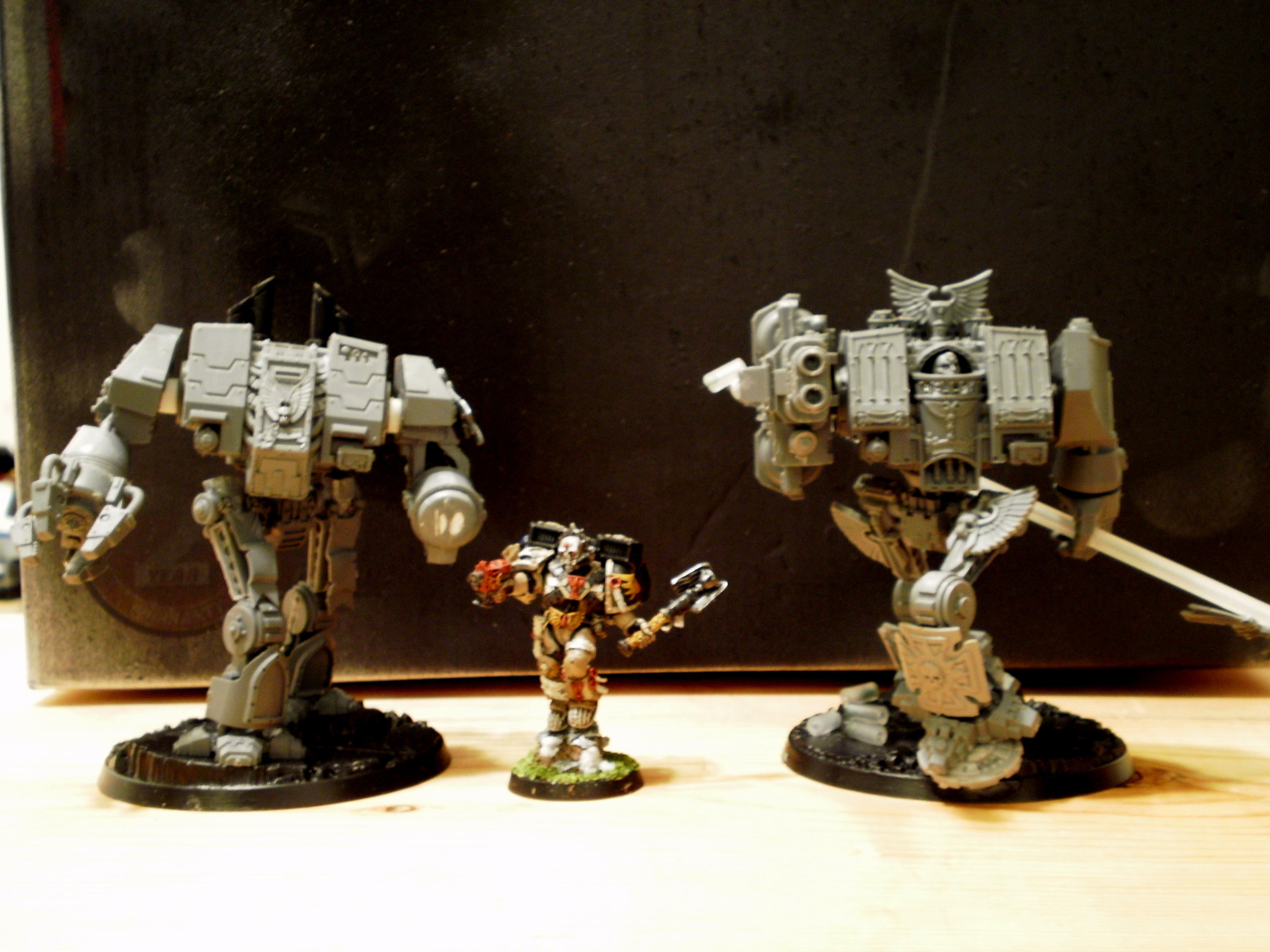 Blood Angels, Conversion, Death Company Dreadnought, Dreadnought, Furioso Dreadnought, Librarian, Work In Progress