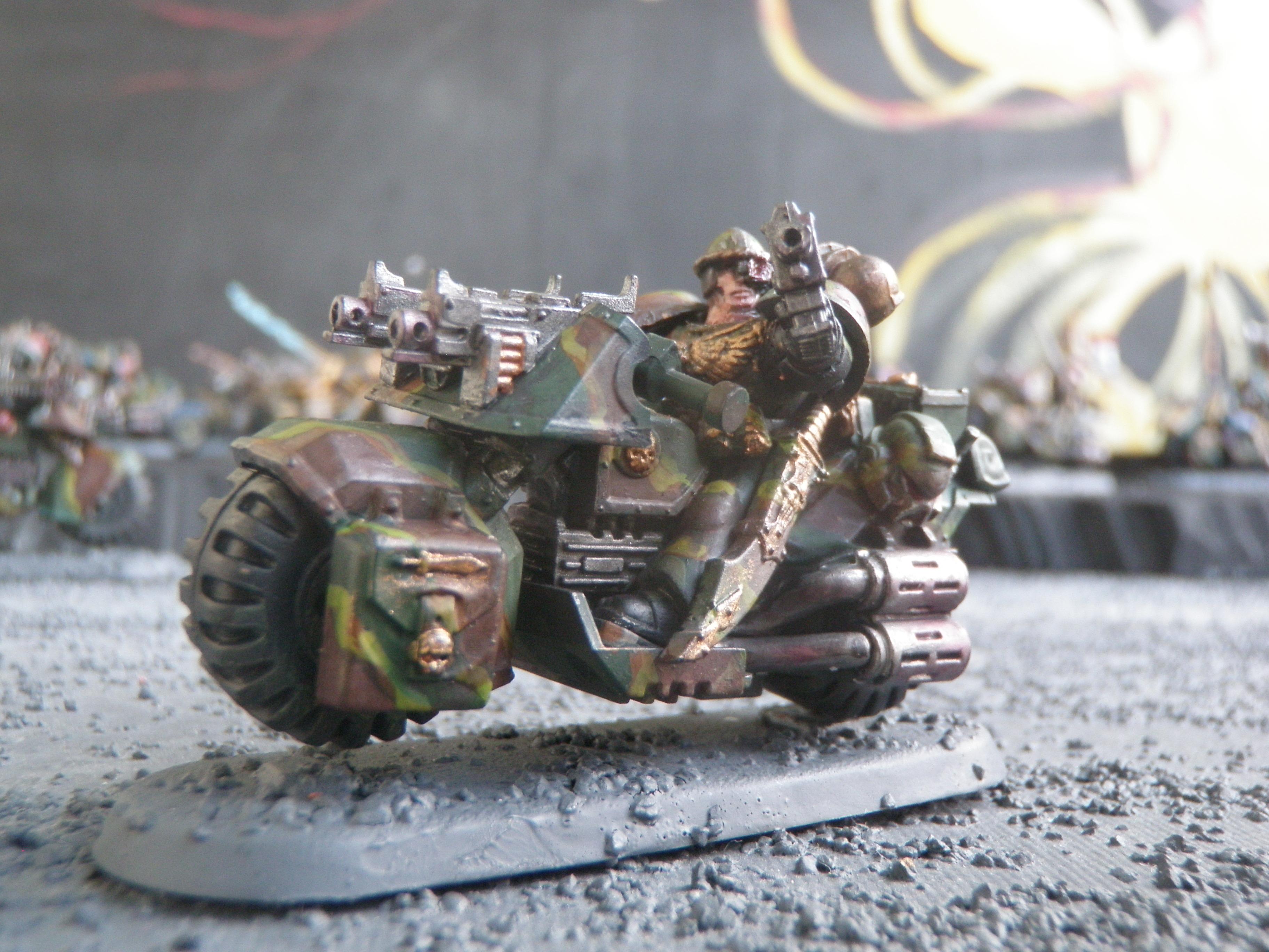 Bike, Camouflage, Space Marines, Warhammer 40,000