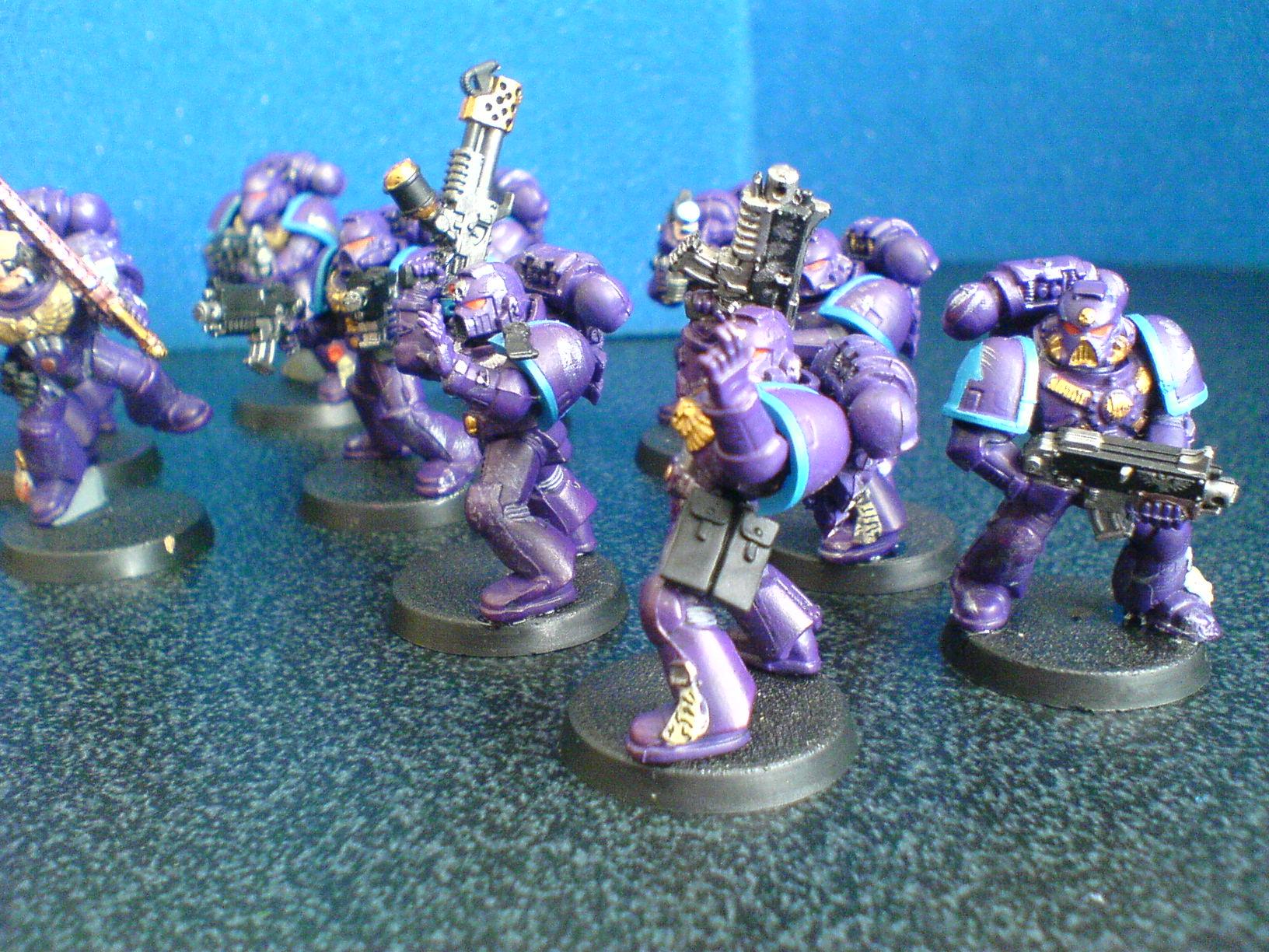 The 2nd Company, although there are a few trying tohide/escape from shot