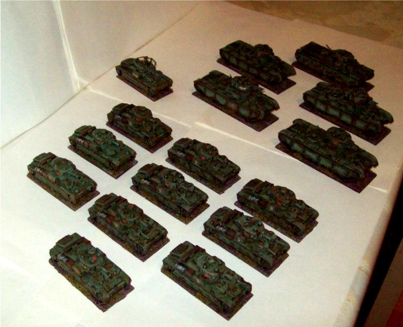 15mm, Early War, Flames Of War, Soviets, World War 2