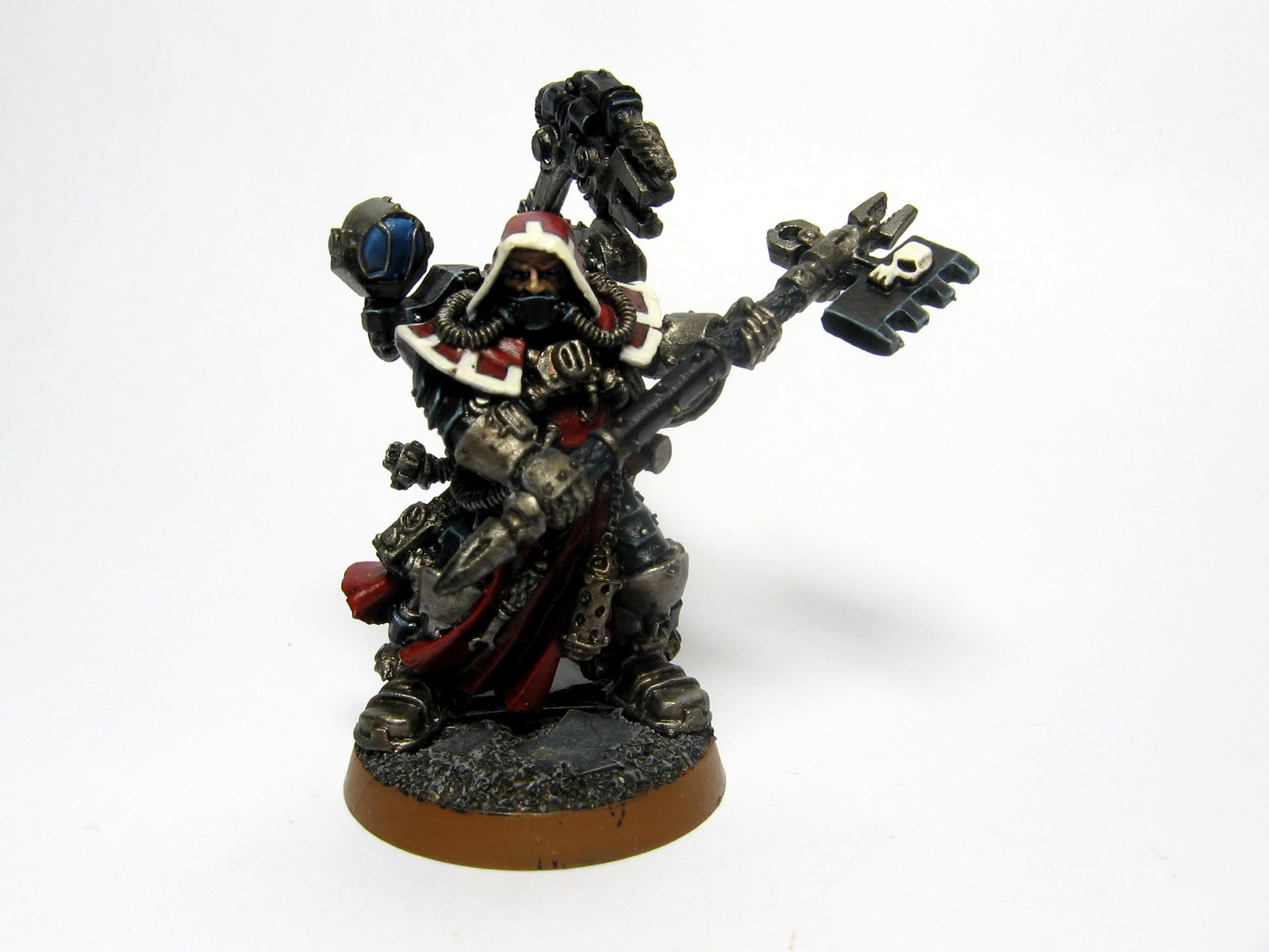 Adeptus Mechanicus, Conversion, Imperial Guard, Mechanicus, Techpriest, Warhammer 40,000