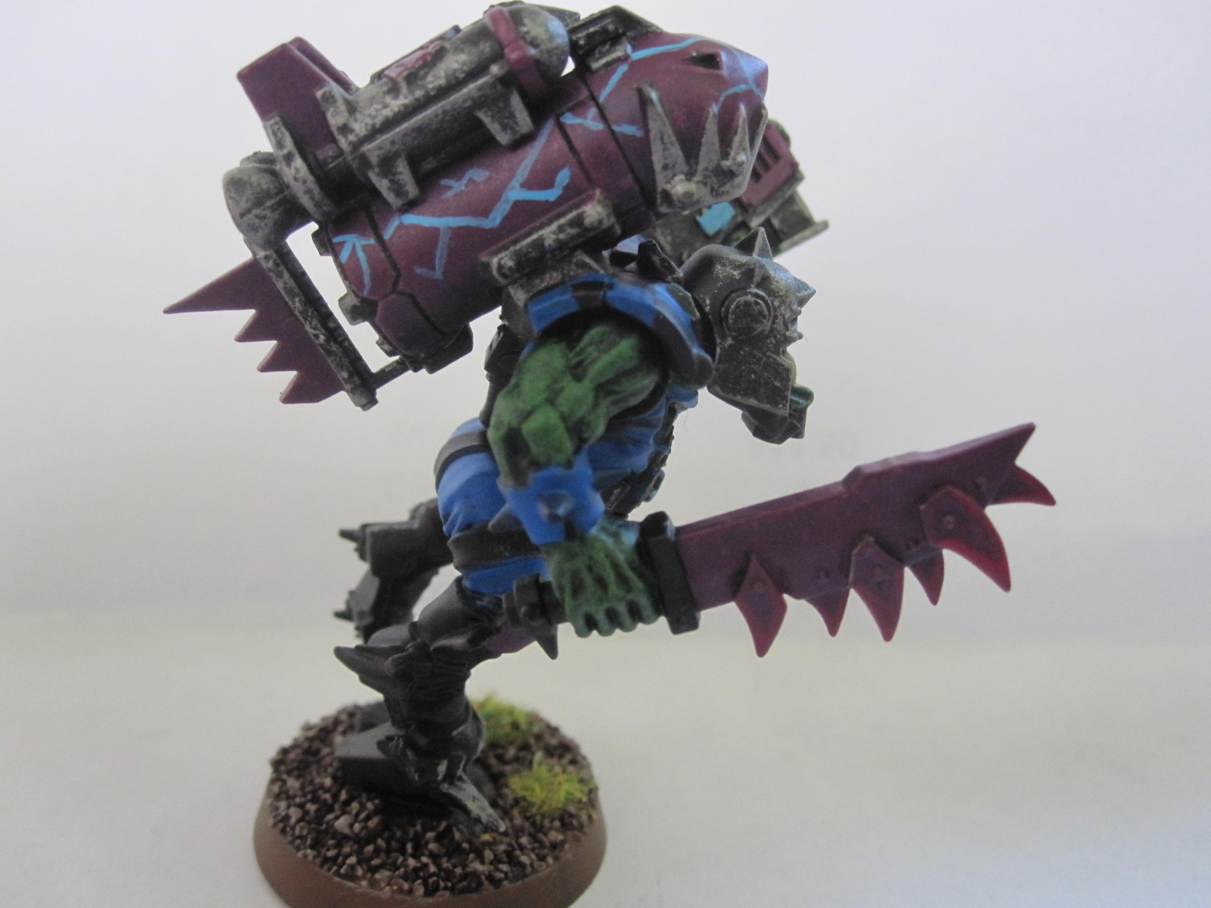 Choppa, Jump Pack, Orks, Storm Boyz