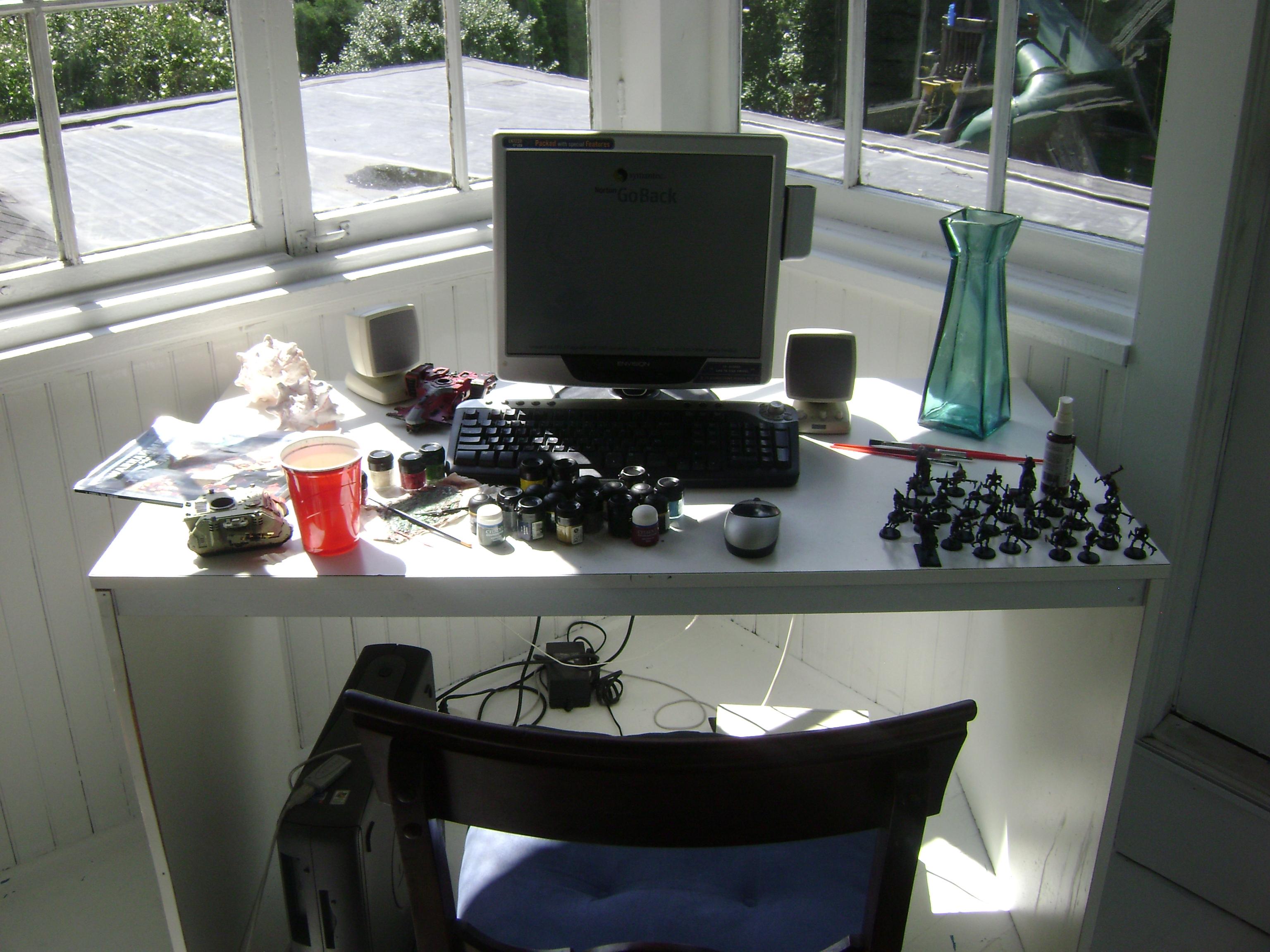 Workdesk Work Desk Hobby Center Painting Area
