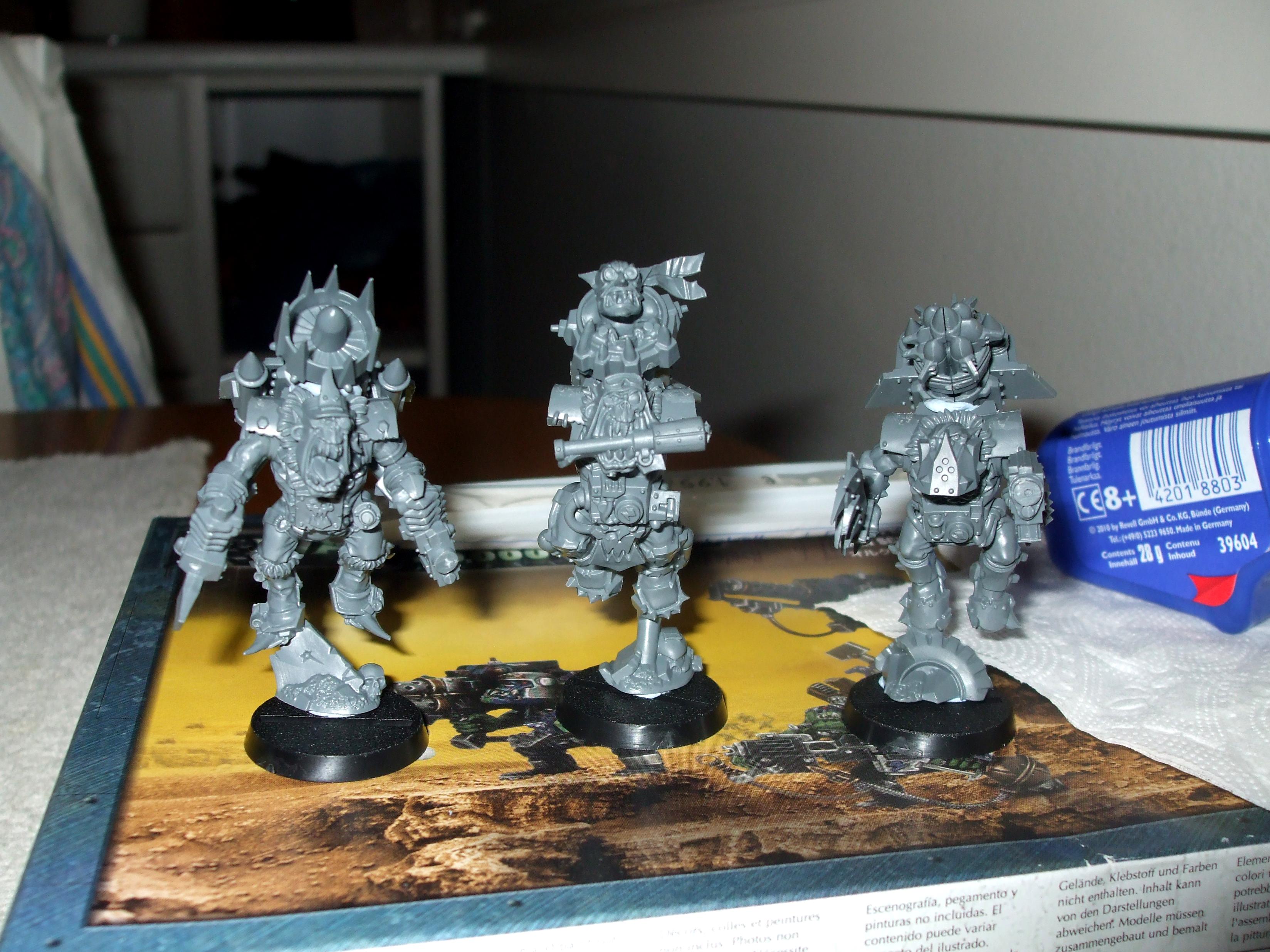 Orks, Stormboyz, Work In Progress