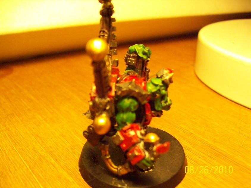 Big Mek, Headquarters, Ork Hq, Orks, Painted