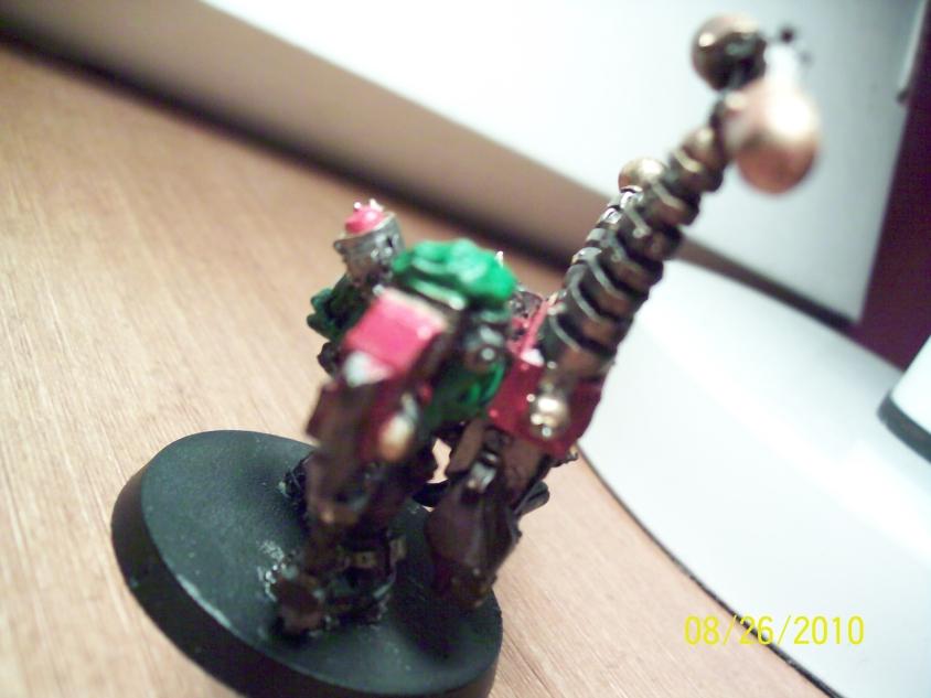 Big Mek, Headquarters, Ork Hq, Orks, Painted
