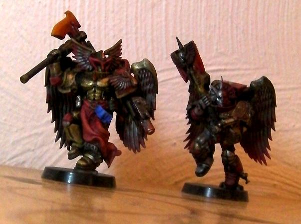 Blood Angels, Dante, Dante with Sanguinary Guard