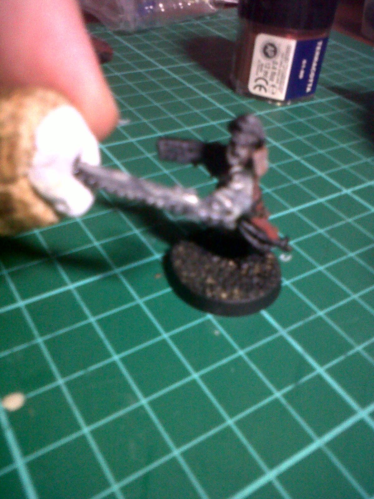 that is with the arm: experimenting with light source