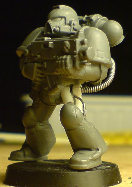 Re-sculpt, Space Marines