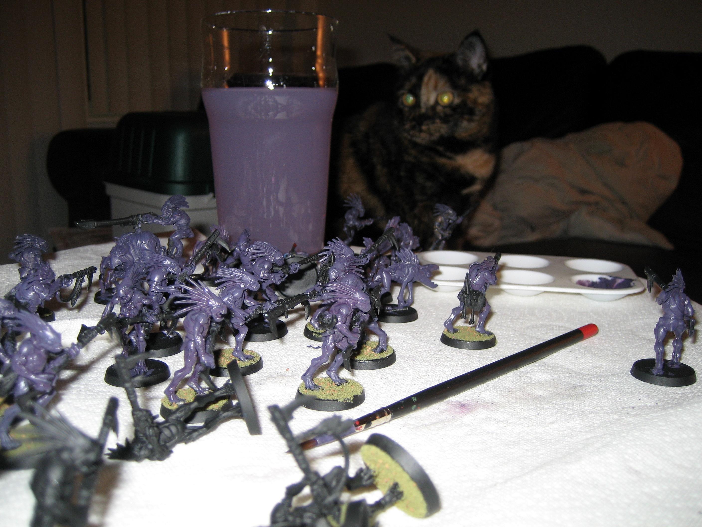 progress and evil cat
