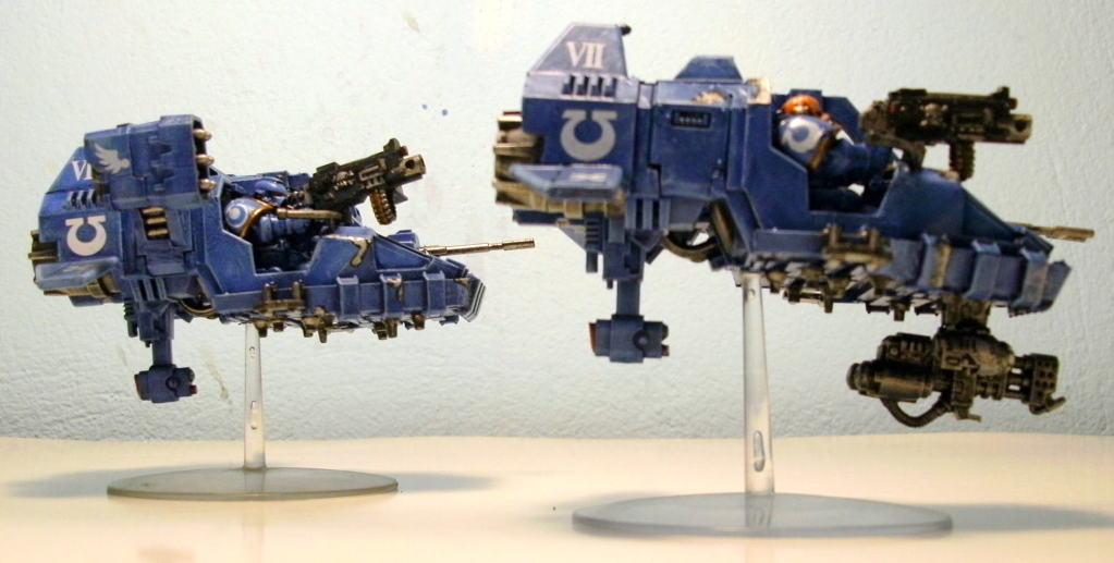 Land Speeder, Space Marines, Ultramarines