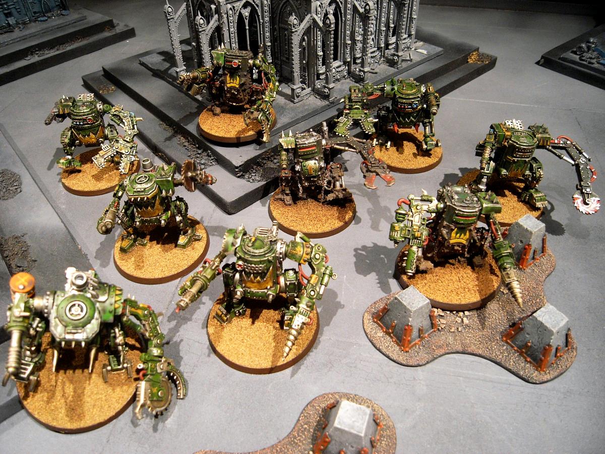 Grots, Killa Kans, Markers, Orks