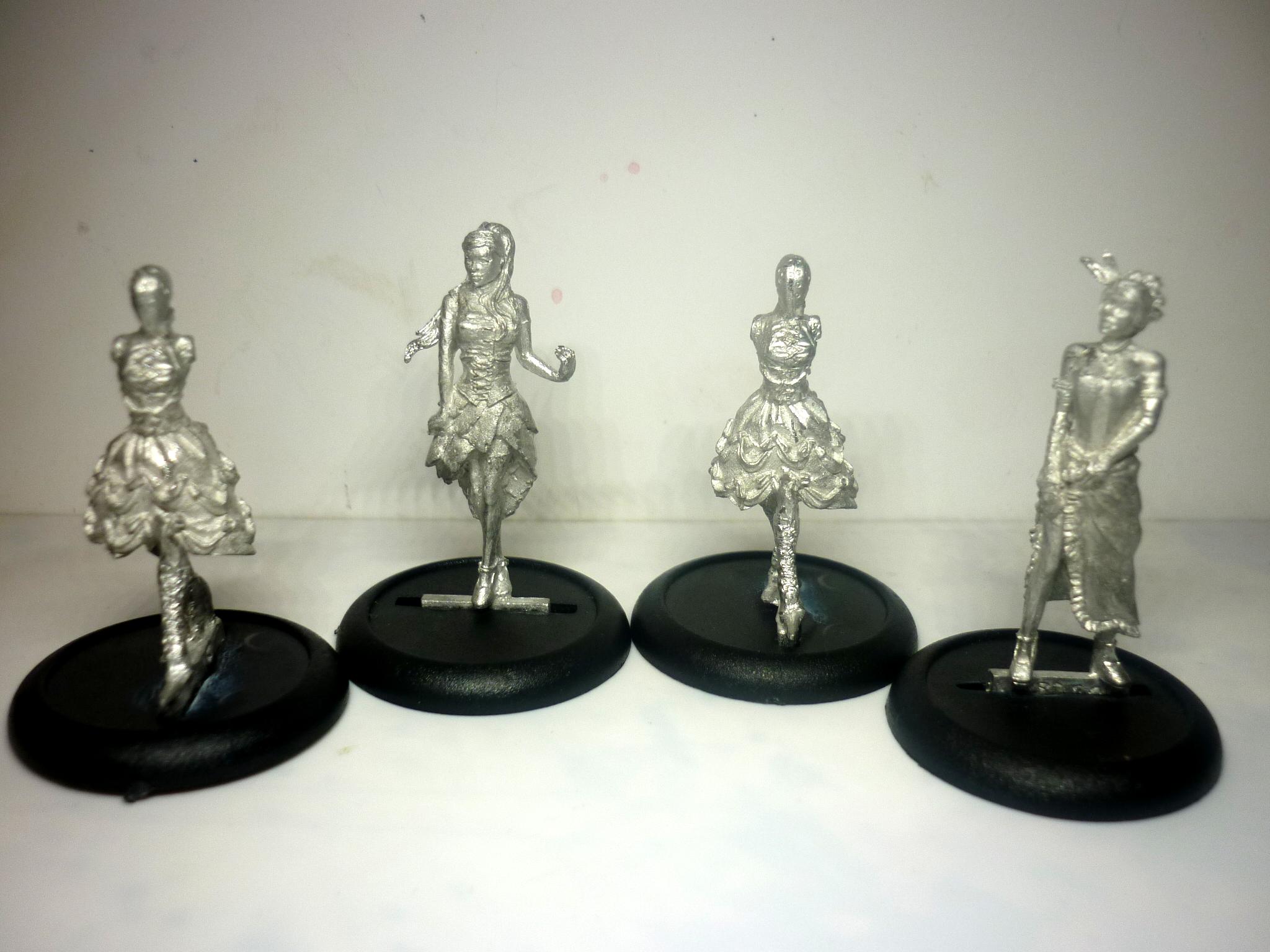 White Metal Performers and Mannequins 