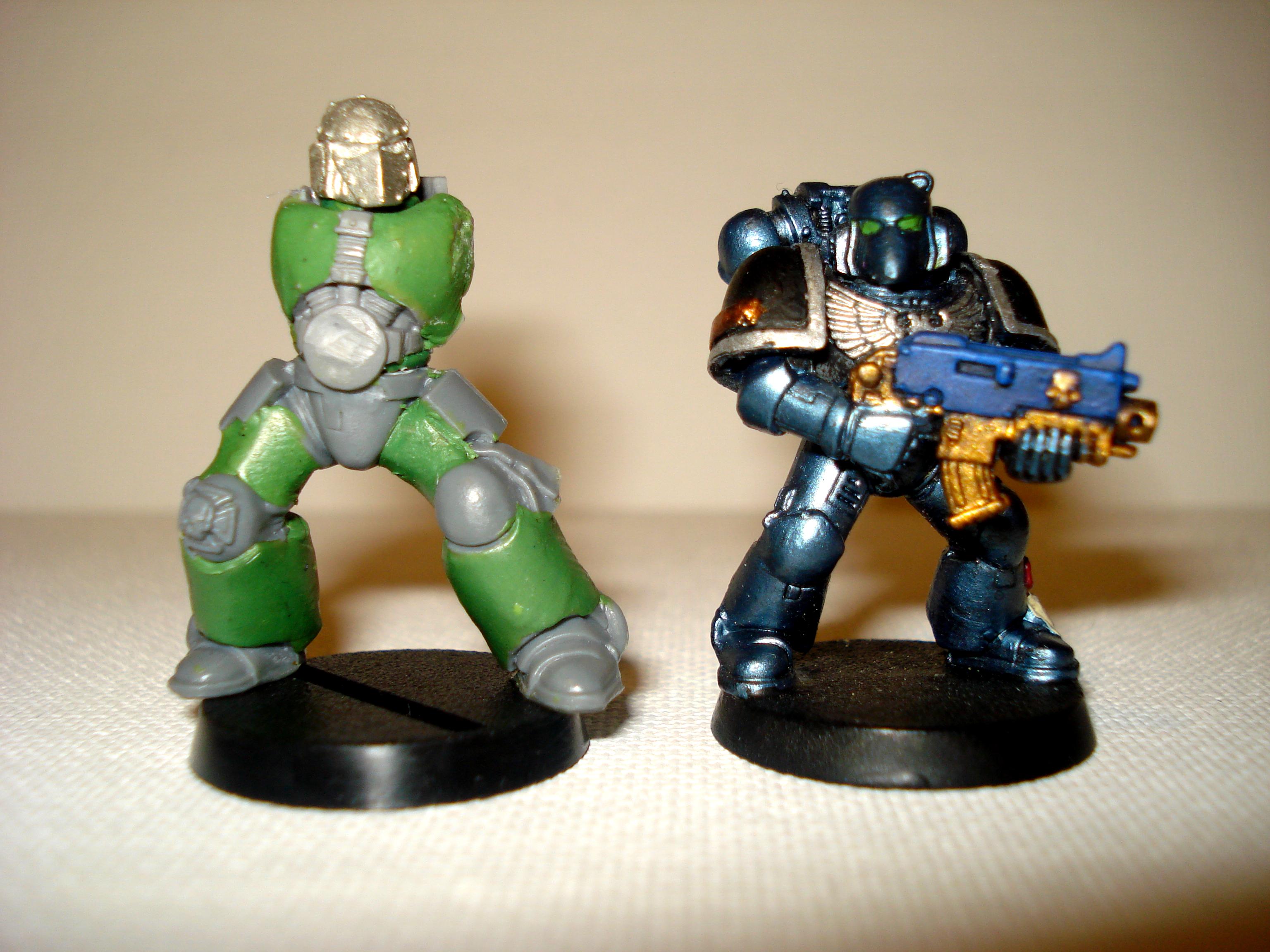 Space Marines, True Scale, Warhammer 40,000