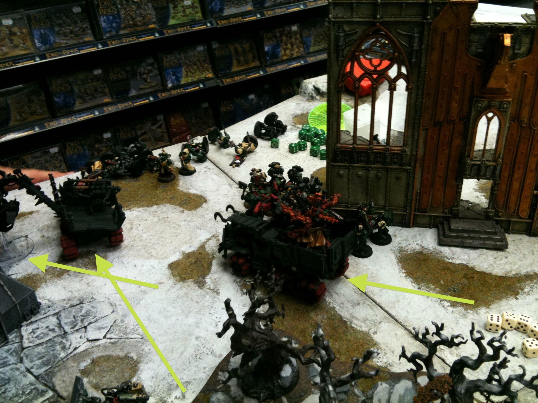 Battle Report, Da Dark Angelz, Dark Angels, Orks