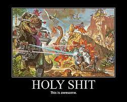 Dinosaurs, Humor, LAZER!!