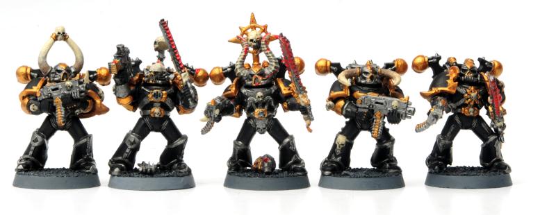 Chaos Space Marines, 1st Attack Squad - 1st Attack Squad - Gallery ...