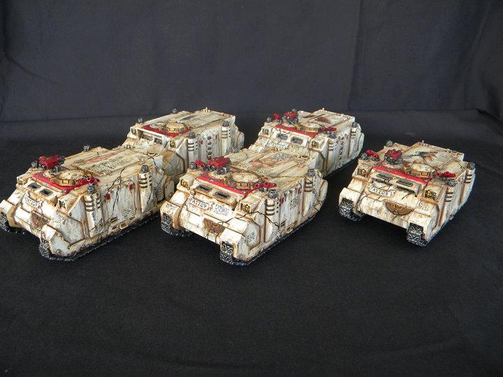 Rhinos, Space Amrines, Warhammer 40,000