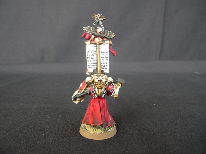 Banner, Patior Angelica, Power Fist, Space Marines