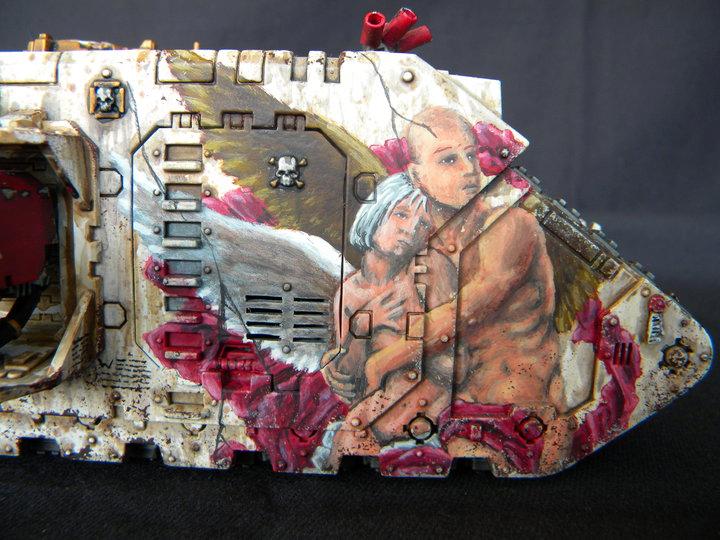 Awesome, Freehand, Land Raider, Space Marines