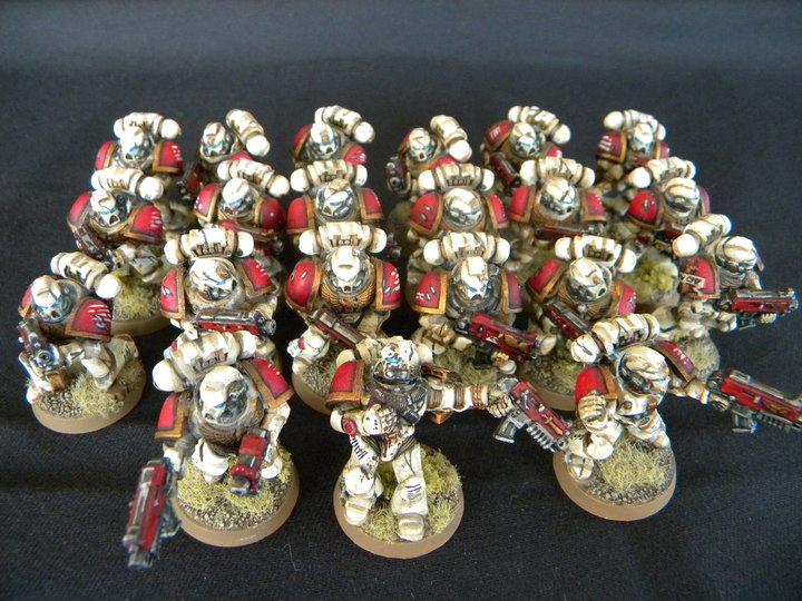 Space Marines Red White Patior Angelica