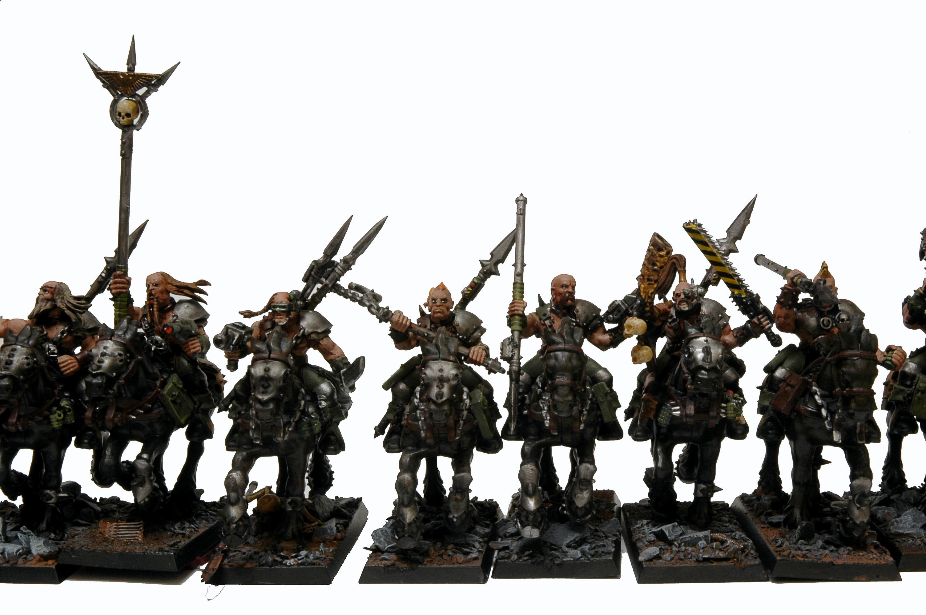 Cavalry, Guard, Imperial Guard, Penal Legion, Rough Riders, Walker