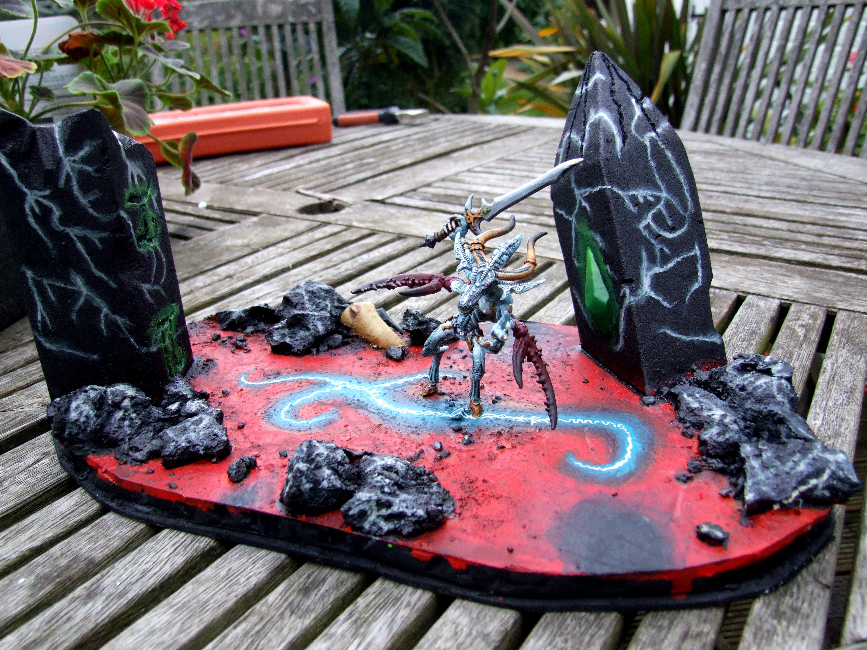 Craftworld, Diorama, Eldar, Greater Daemon, Keeper Of Secrets, Kos, Slaanesh