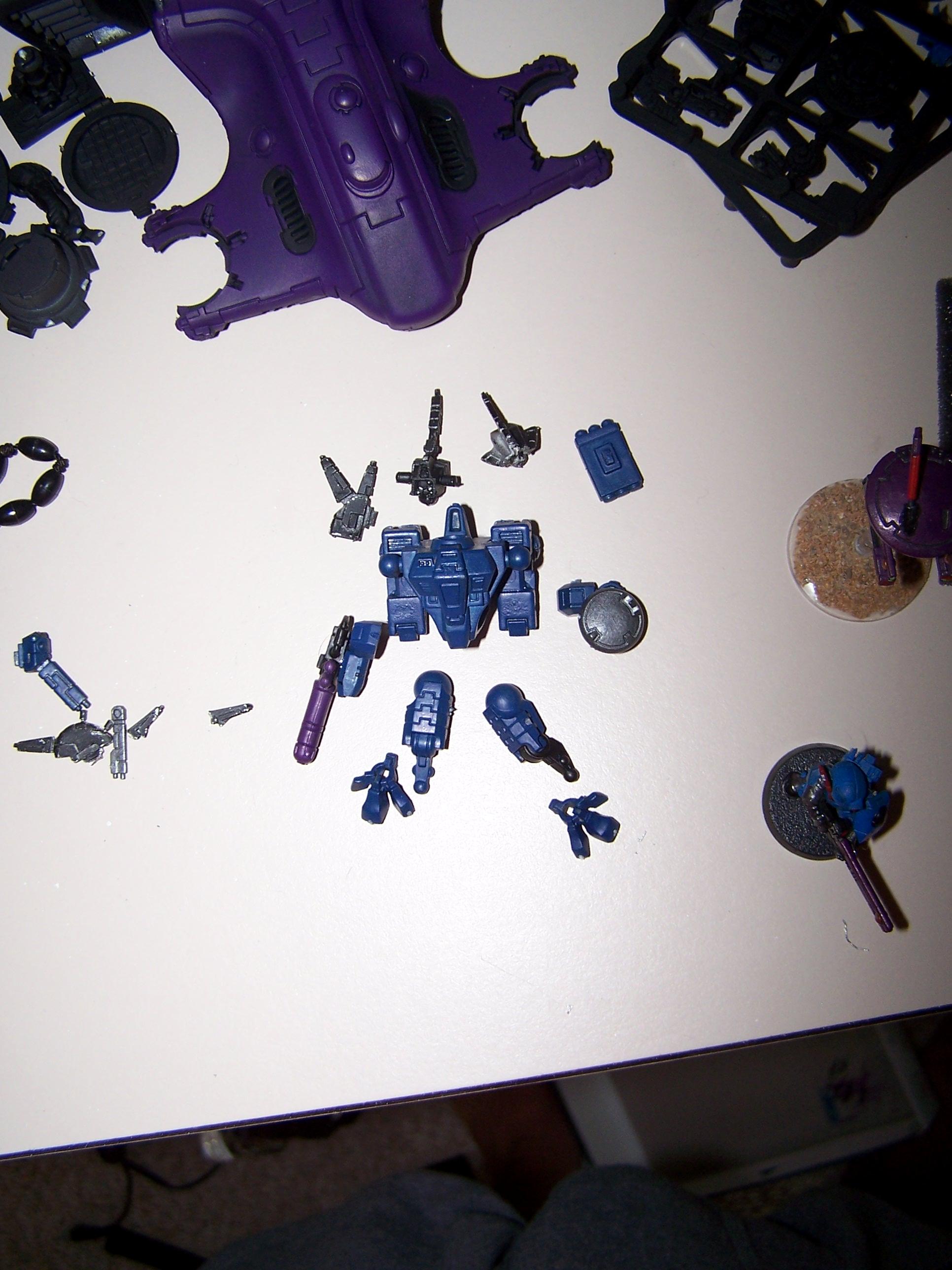 Covenant, Halo, Shoddy Paint Job, Tau, Tau Empire, Themed Army, Work In Progress