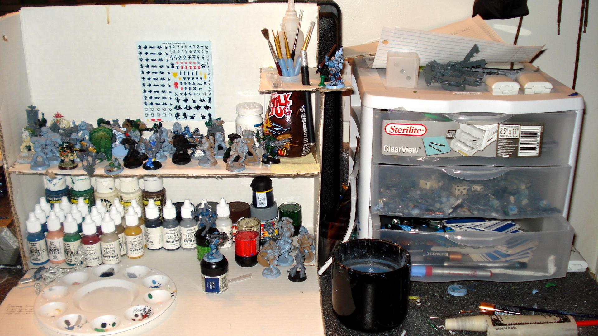 My messy messy Workspace