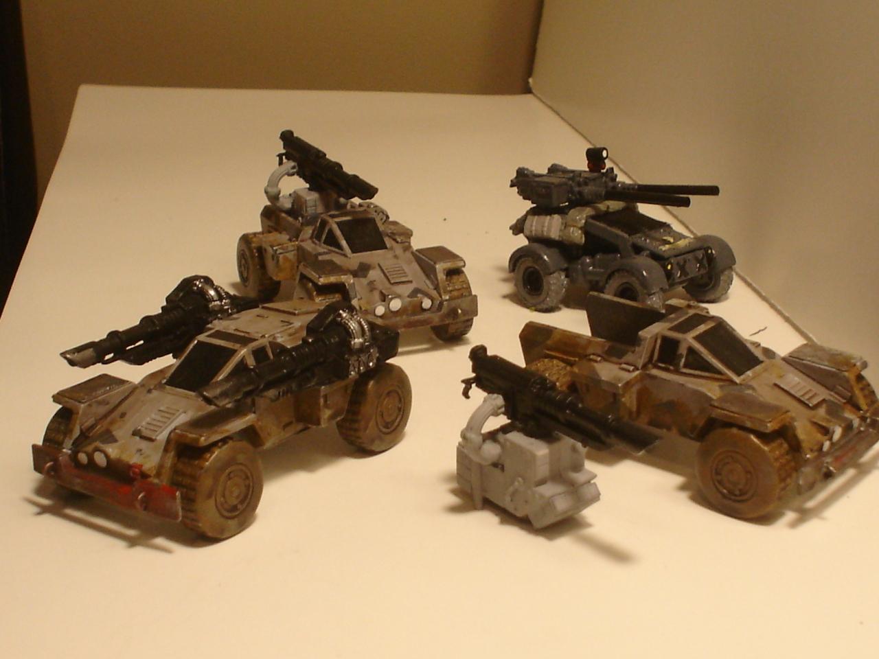 Buggy, Imperial Guard, Jeep, Old Crow, Scout Car