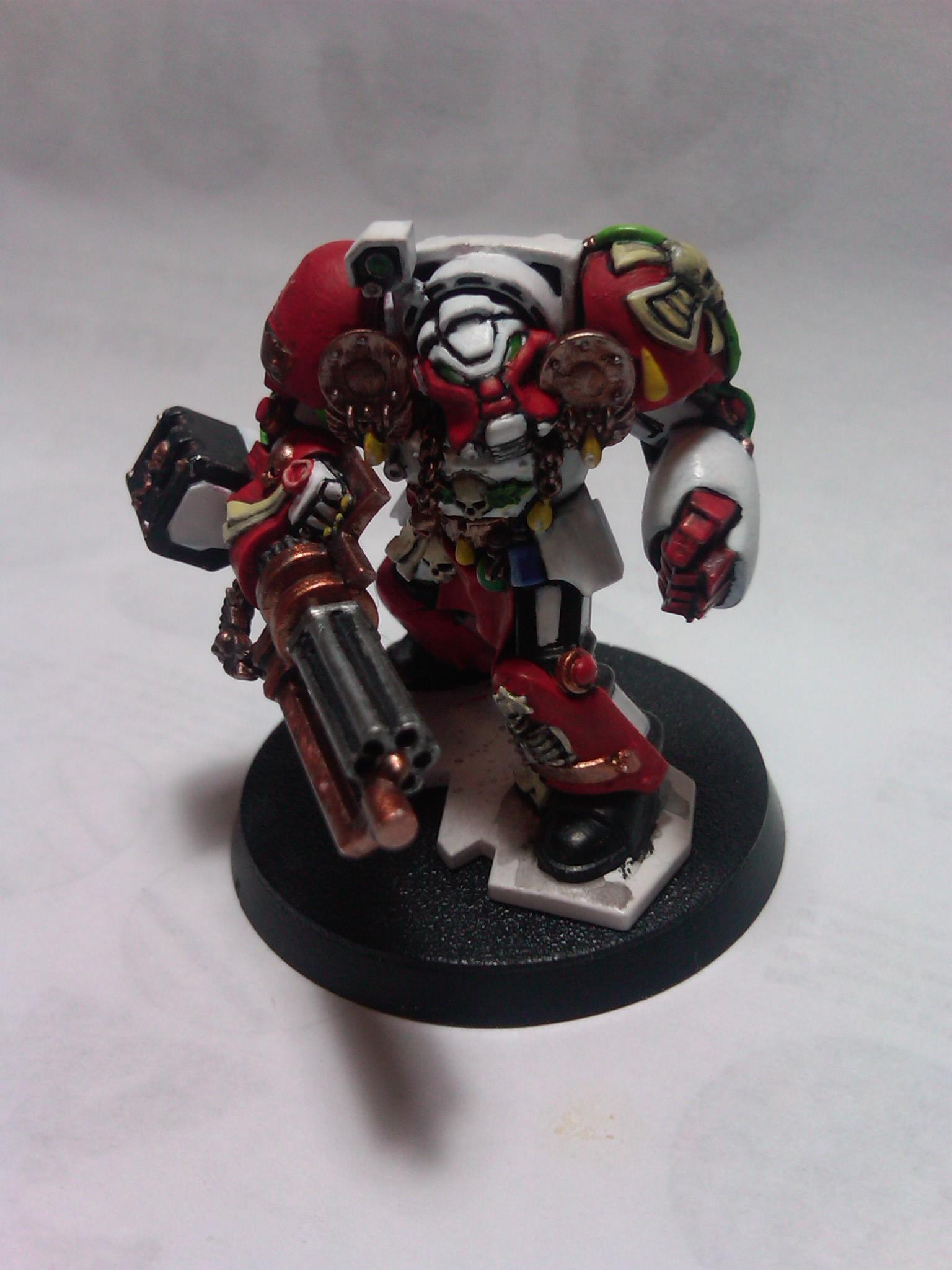 Assault Cannon, Space Marines, Terminator Armor, Warhammer 40,000