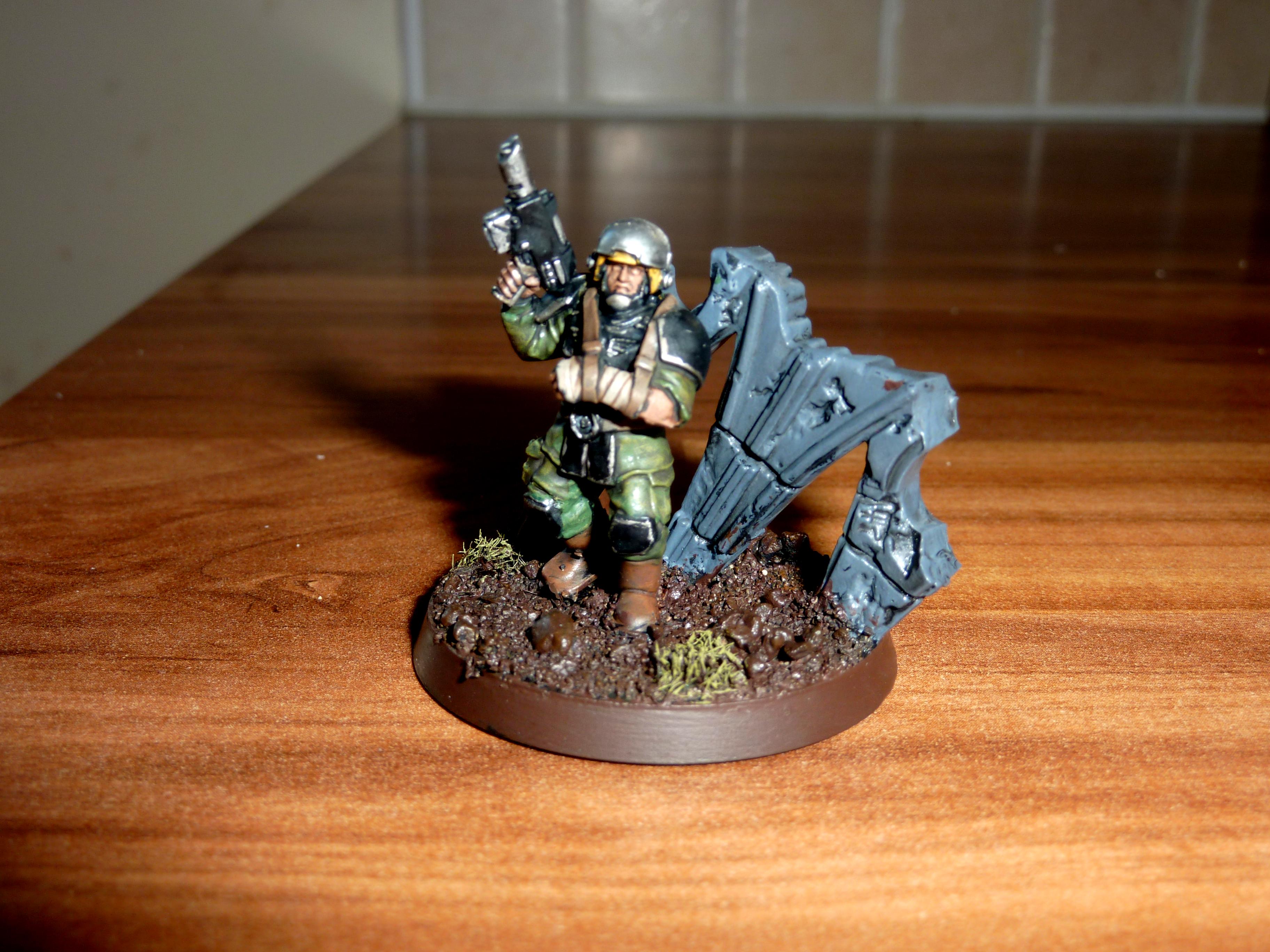 Imperial Guard, Objective Marker, Warhammer 40,000, Wounded